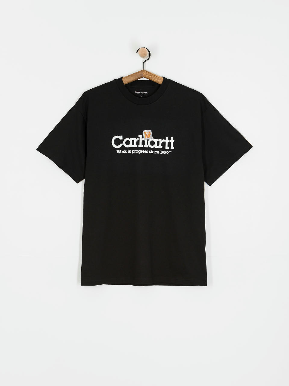 Тениска Carhartt WIP Label Script (black)