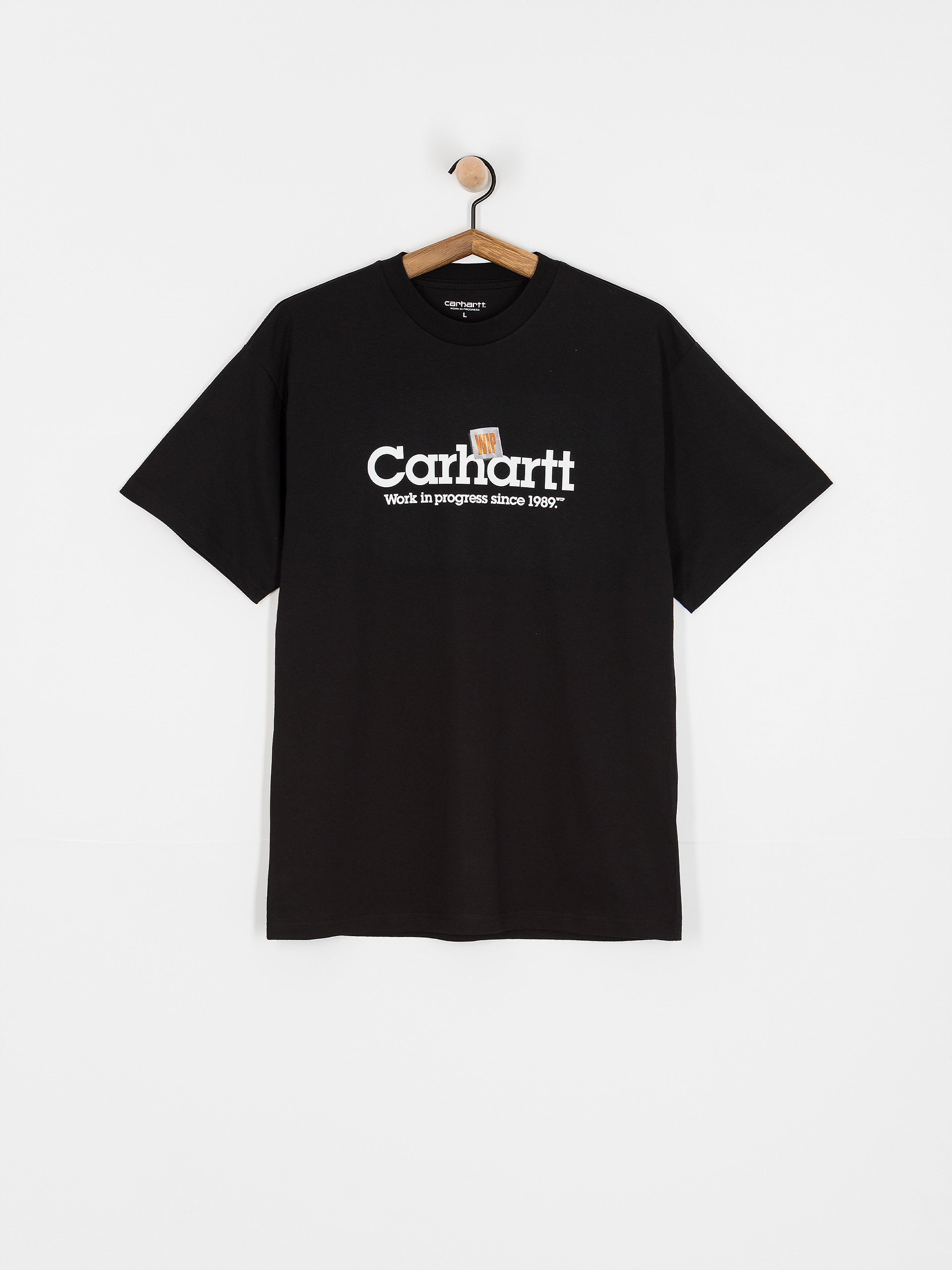 Тениска Carhartt WIP Label Script (black)