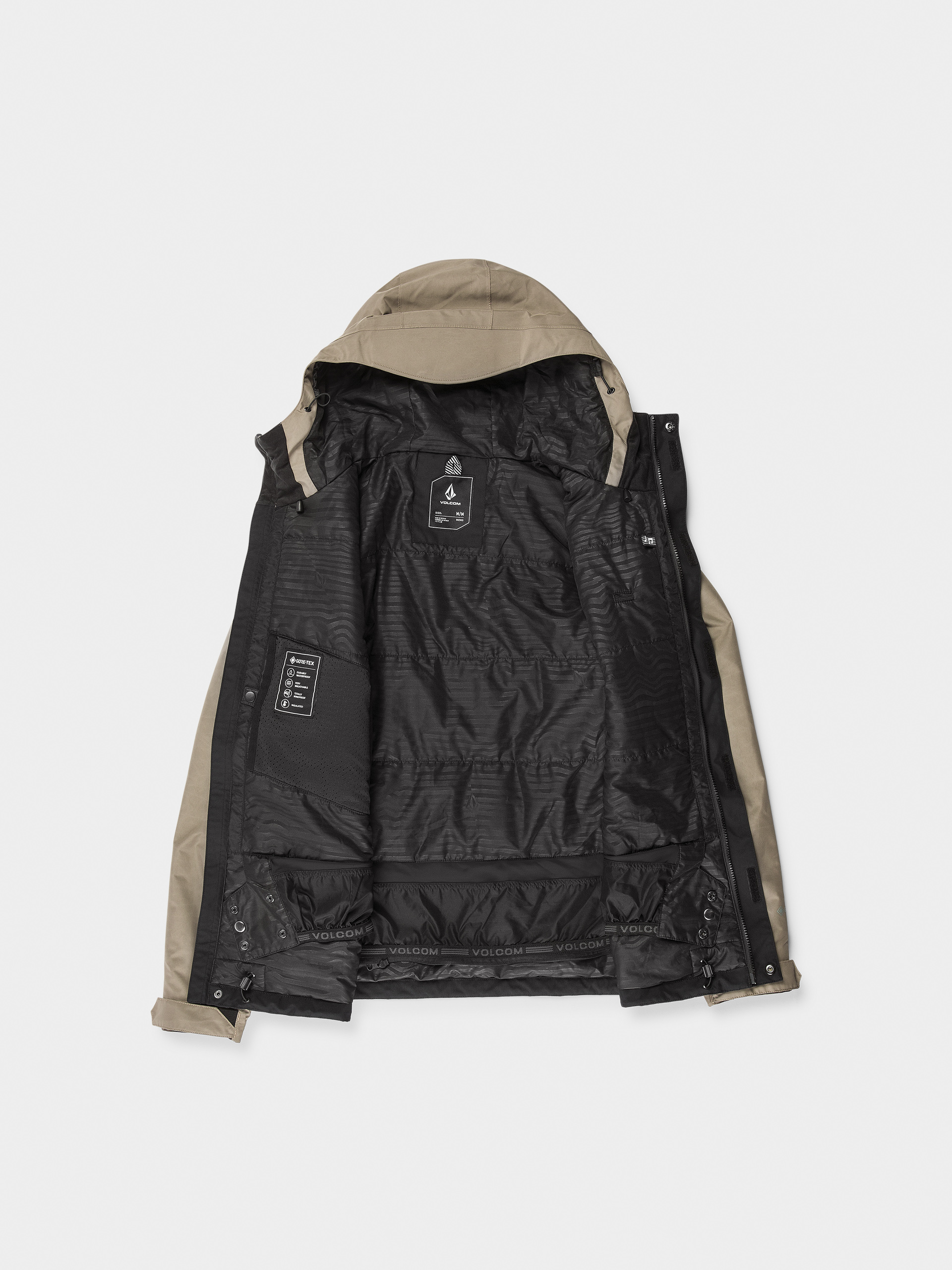 Мъжки Сноуборд яке Volcom Dua Ins Gore (chestnut brown)