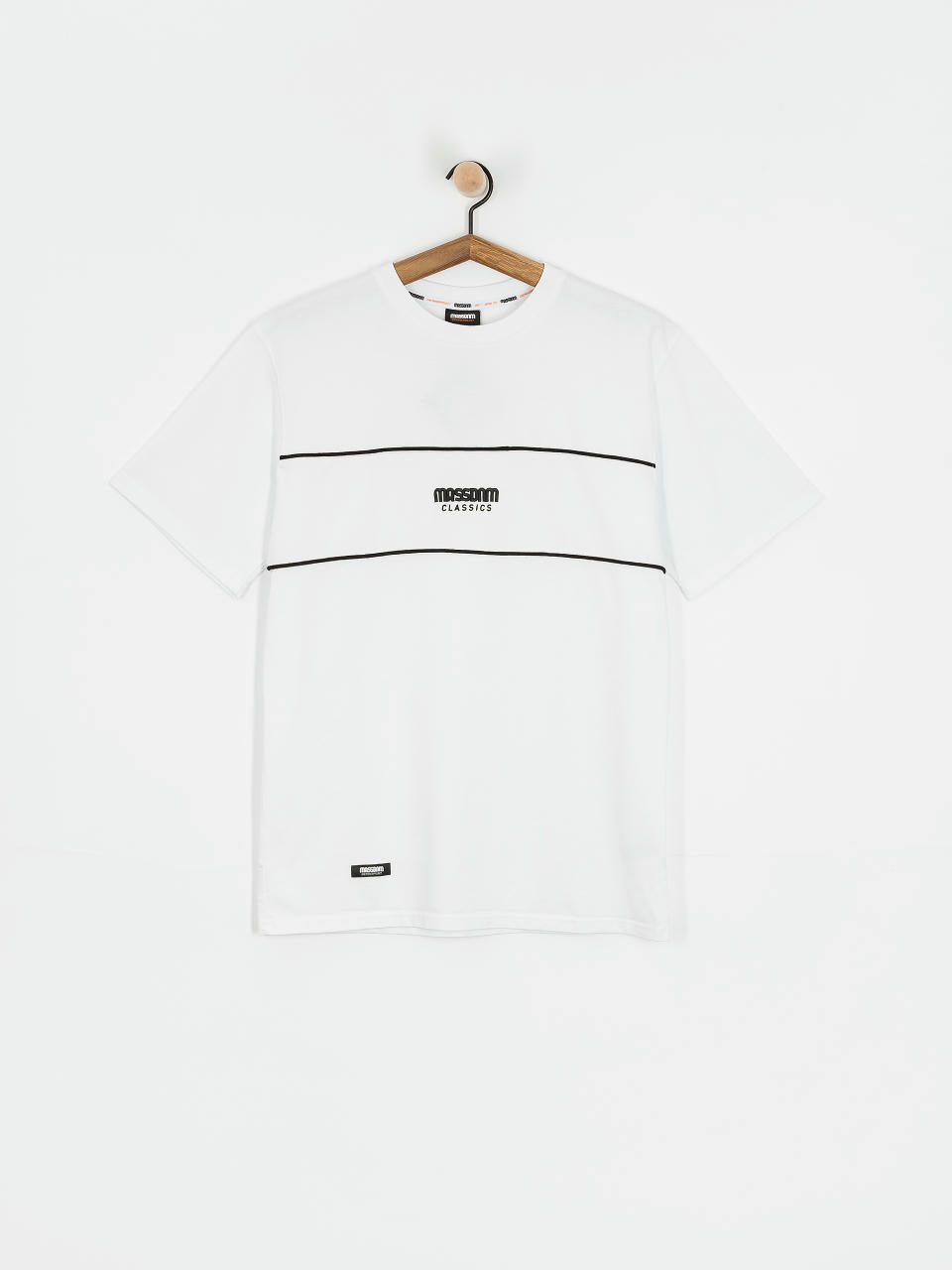 Тениска MassDnm Classic Cut (white)