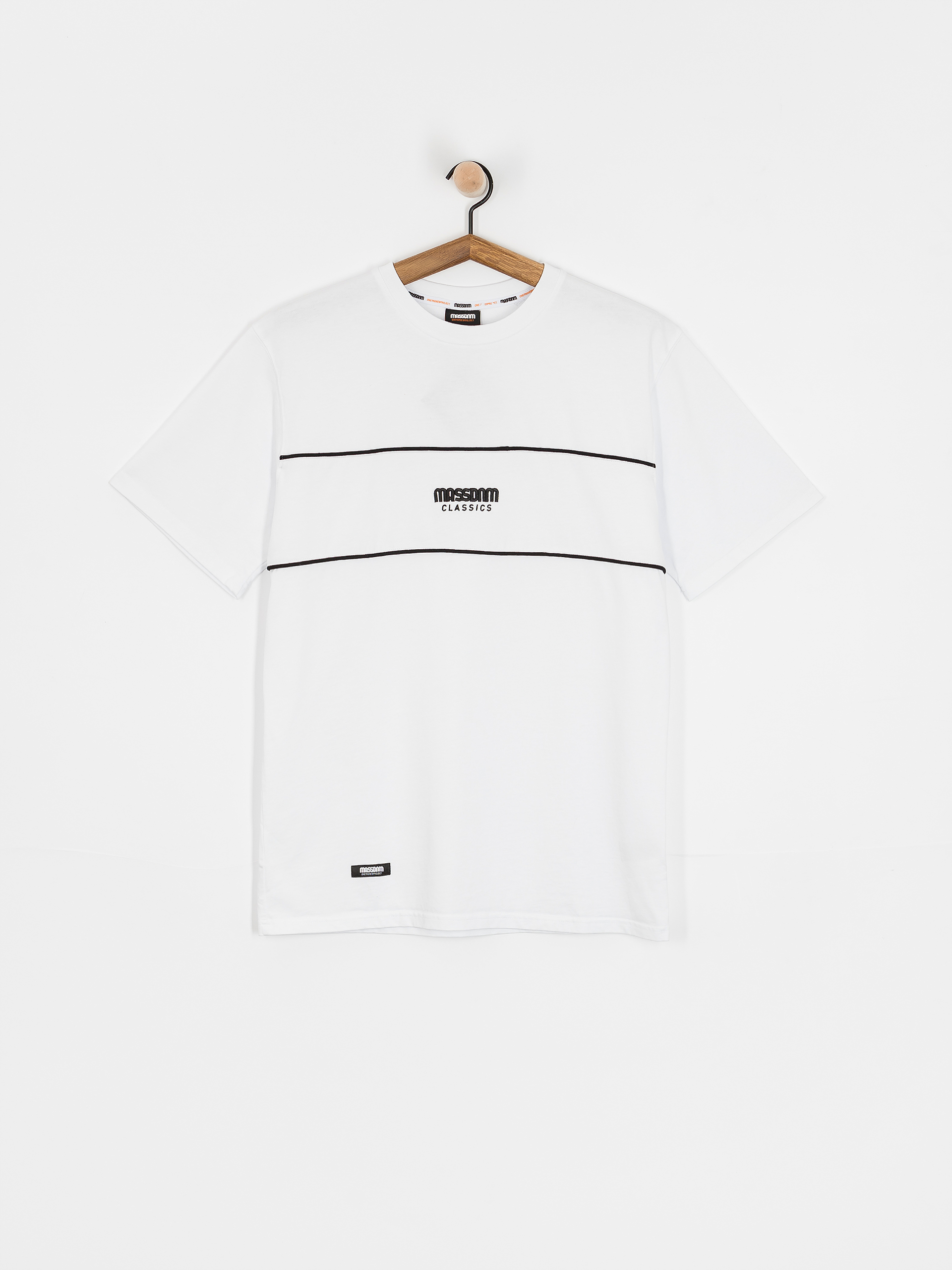 Тениска MassDnm Classic Cut (white)