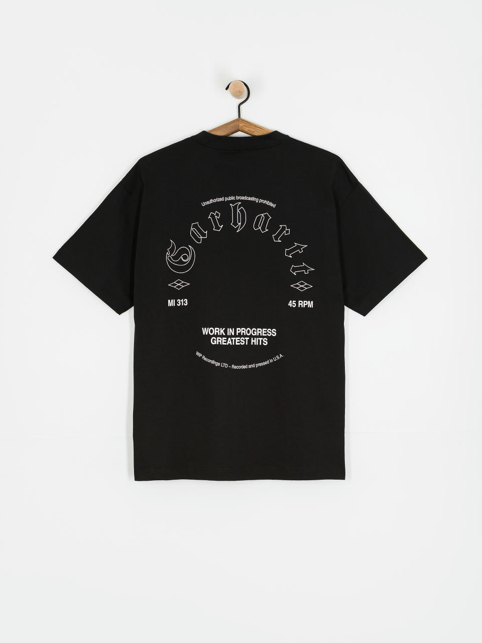 Тениска Carhartt WIP Greatest Hits (black/white)