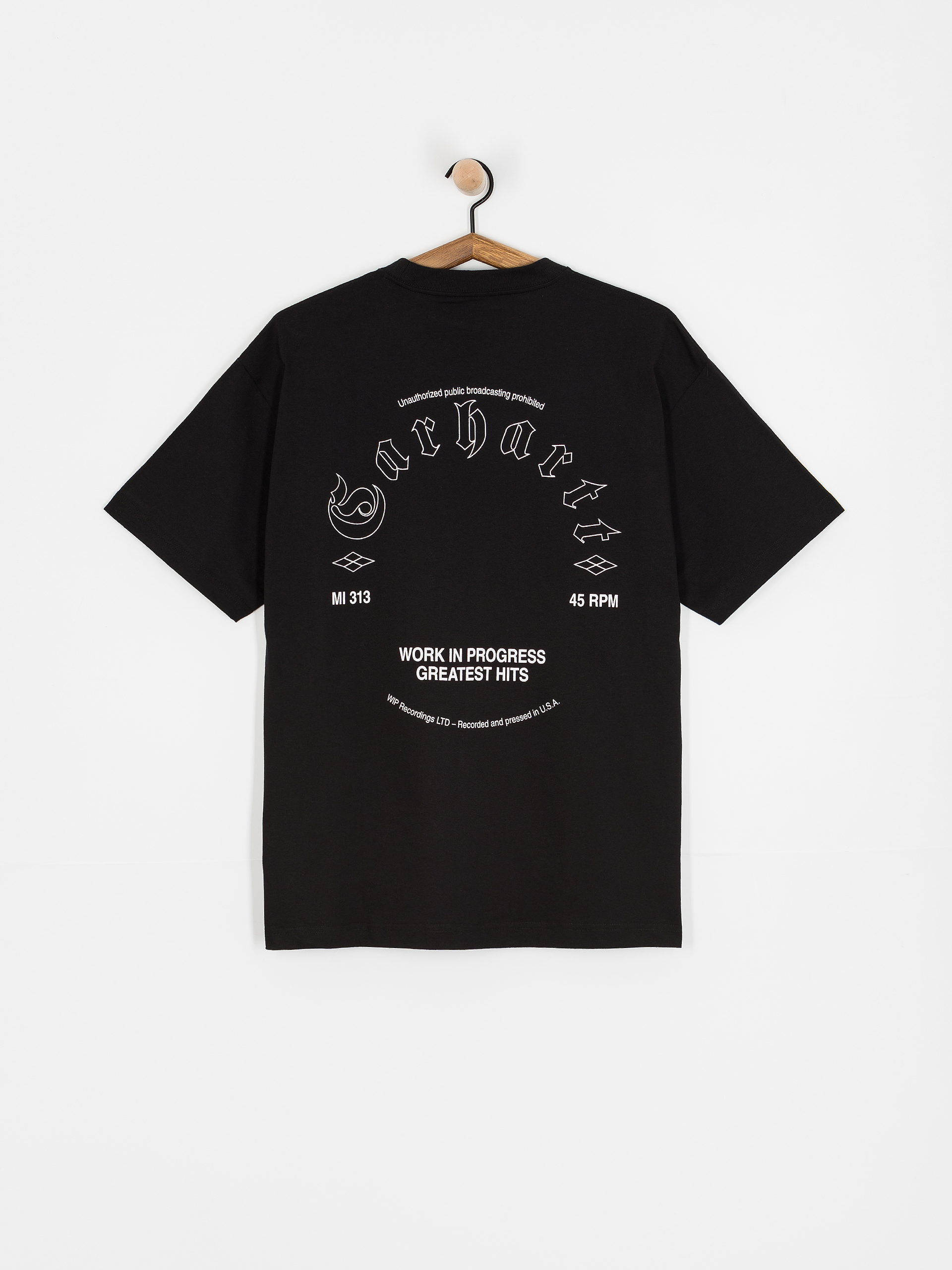 Тениска Carhartt WIP Greatest Hits (black/white)