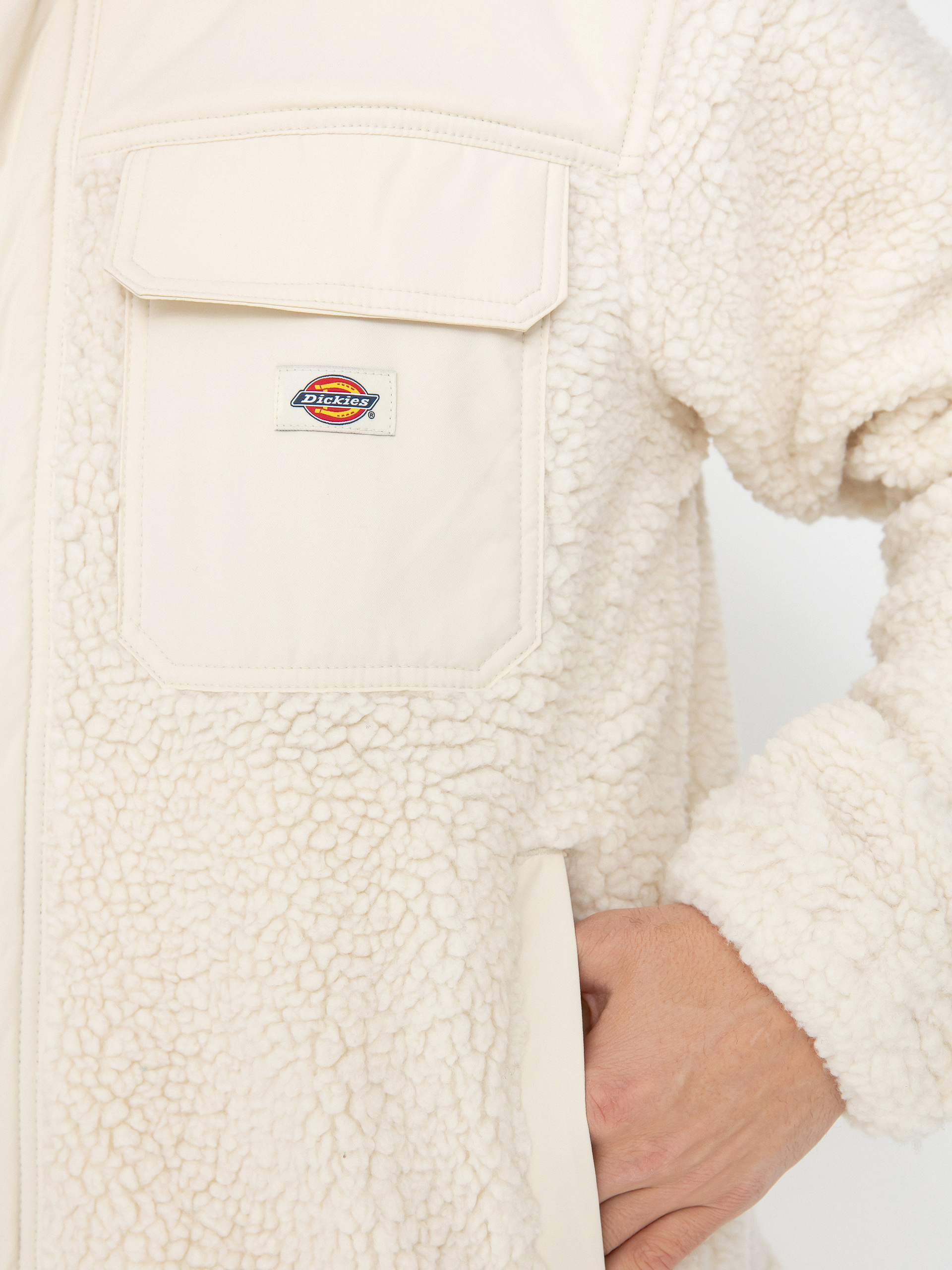 Мъжки Поларени суитшърт Dickies Pinesdale (whitecap gray)