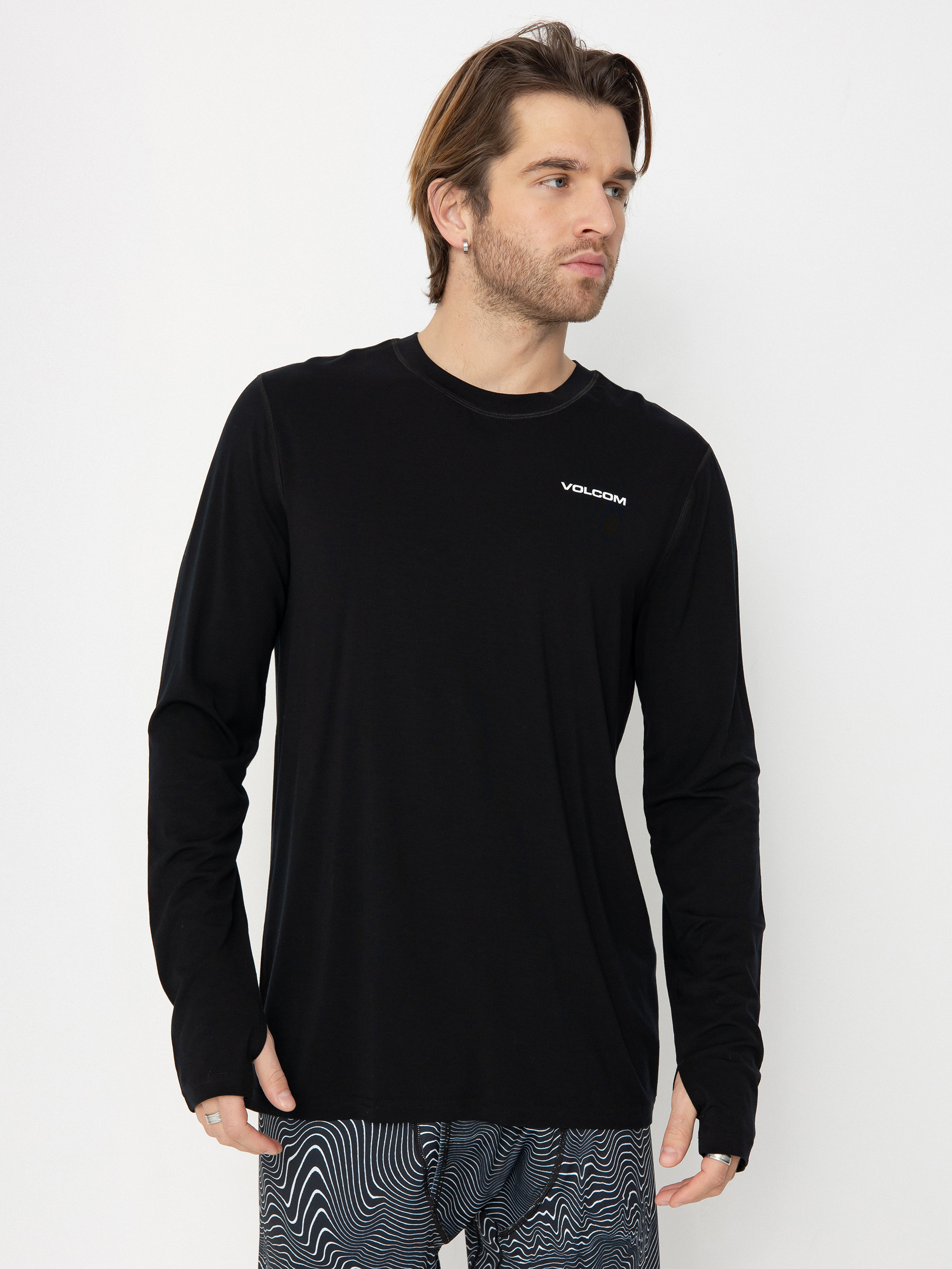 Блуза Volcom M Merino Blend Crew (black)