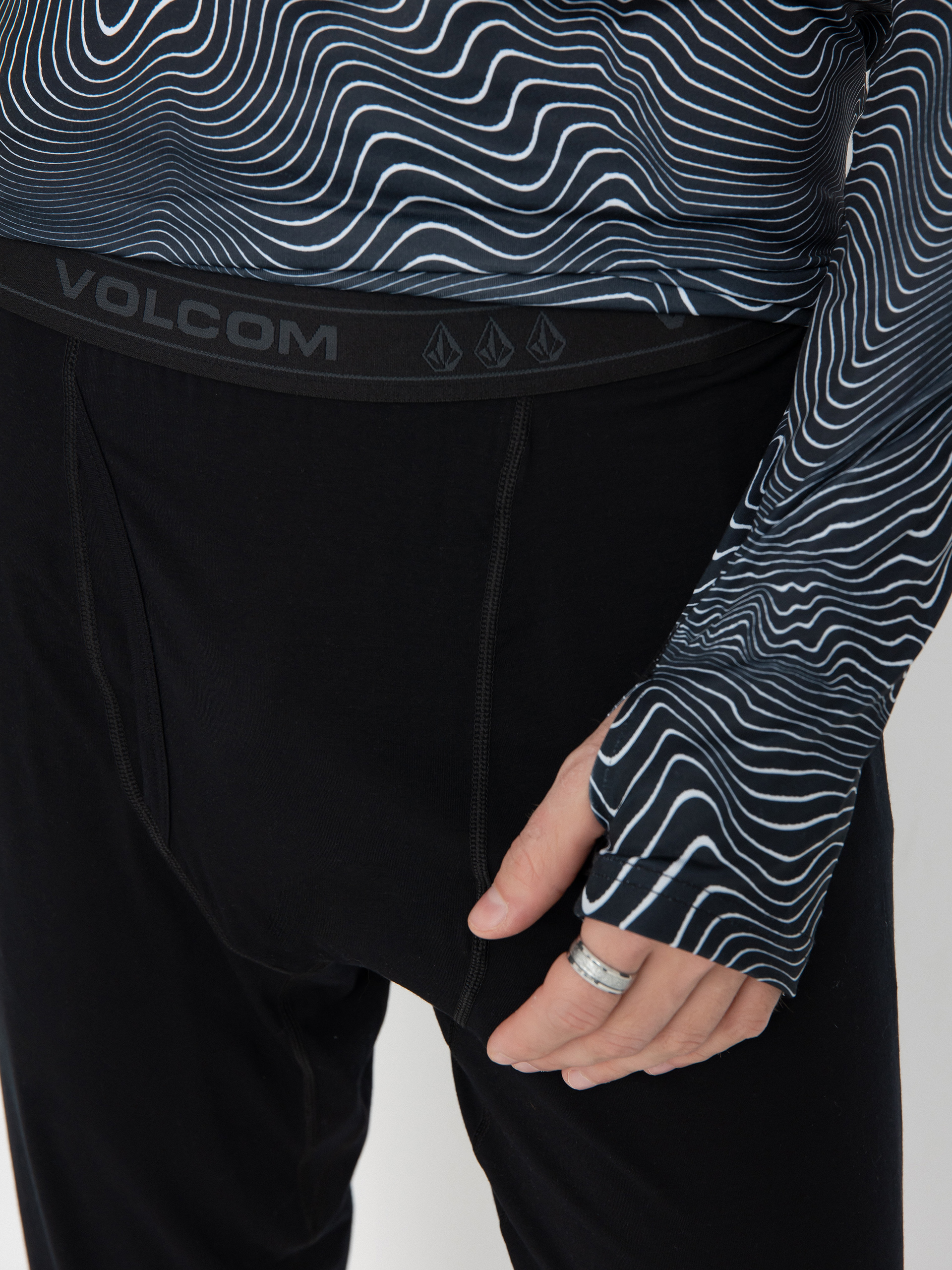 Мъжко Термоклинове Volcom M Merino Blend (black)
