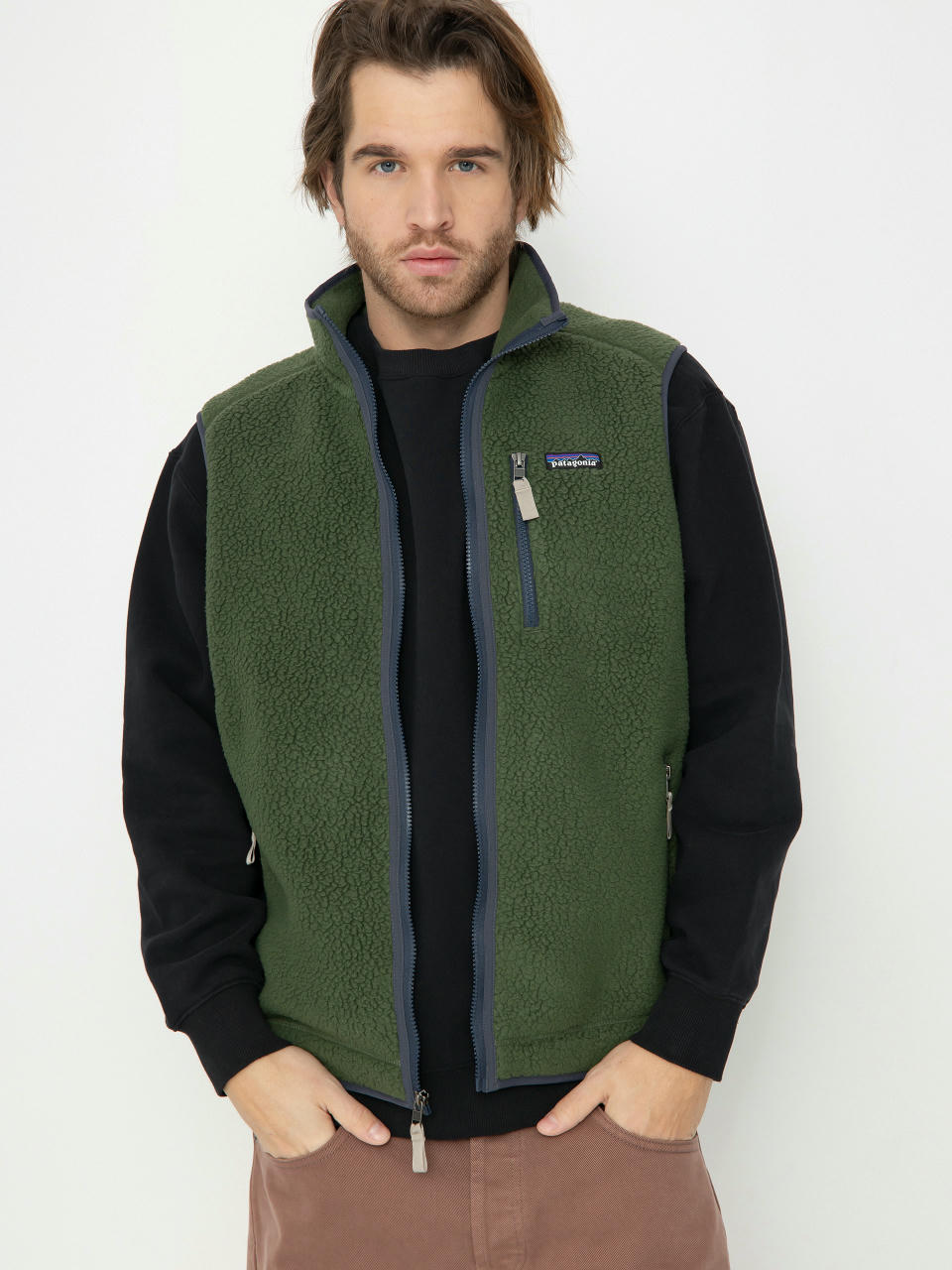 Елек Patagonia Retro Pile Vest (torrey pine green)