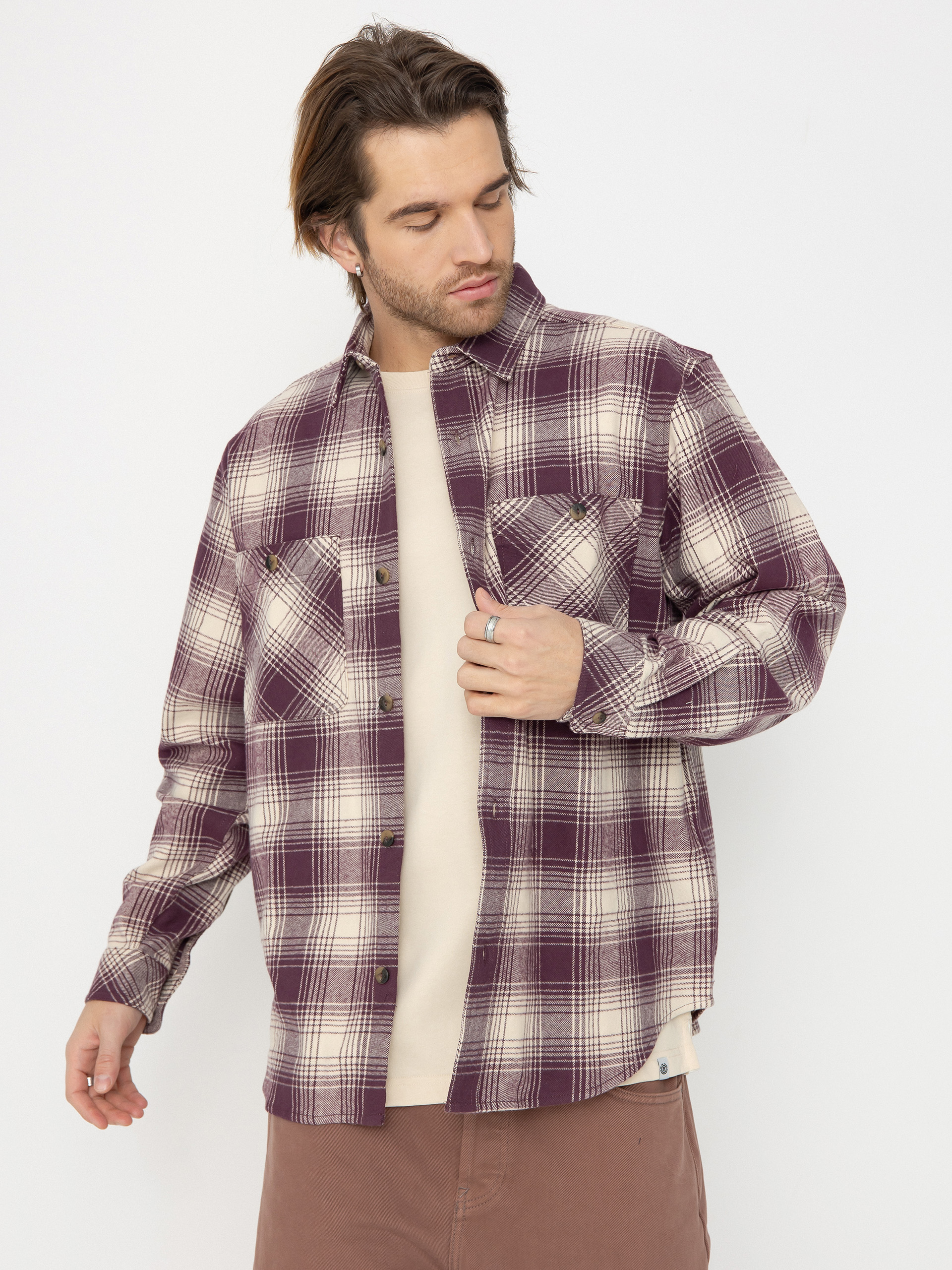 Риза Element Hawthorne (plum perfect plaid)