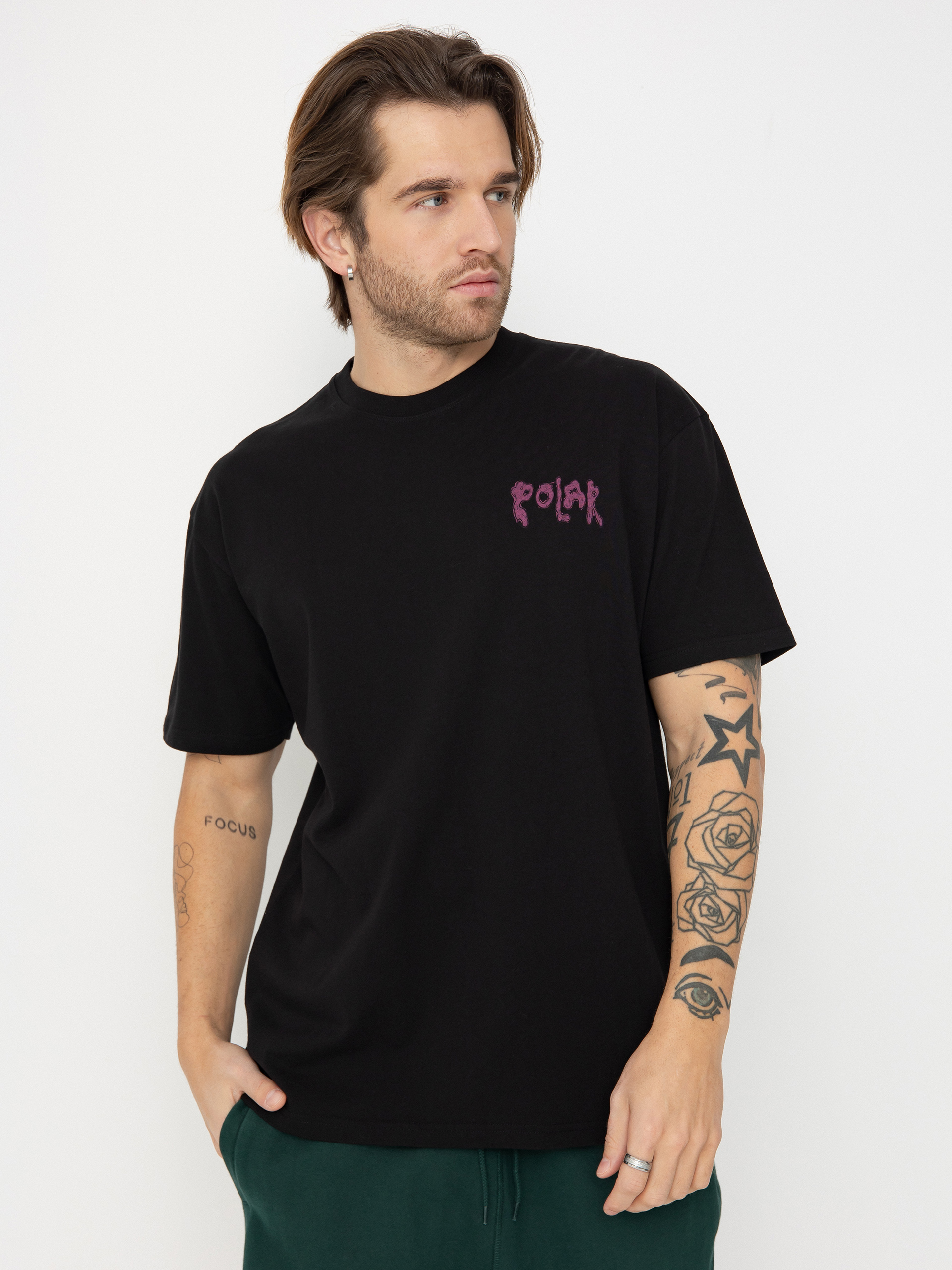 Тениска Polar Skate Bear (black)