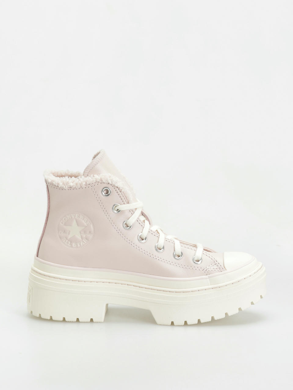 Обувки Converse Chuck Taylor All Star Lugged Heel Sherpa Wmn (blush hush/egret/egret)