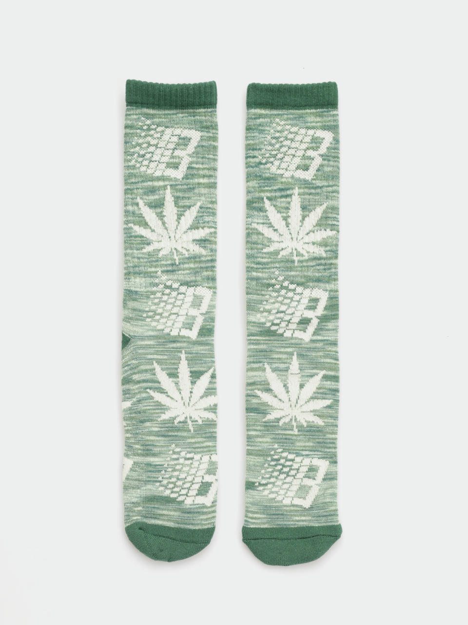 Чорапи HUF X Bronze Plantlife Marled (green)