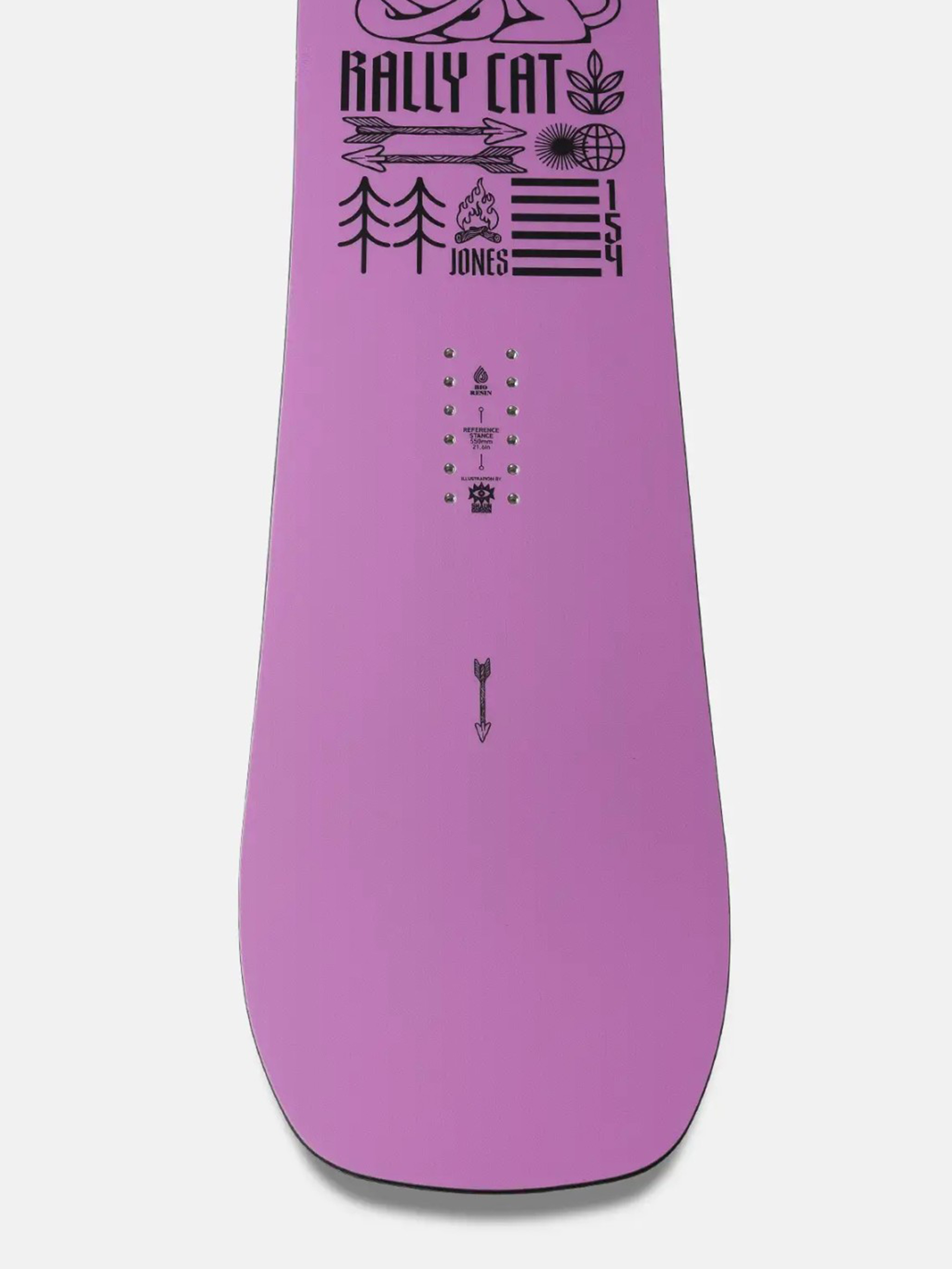Дамска Сноуборд Jones Snowboards Rally Cat (pink/black)