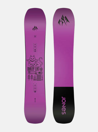 Сноуборд Jones Snowboards Rally Cat Wmn (pink/black)