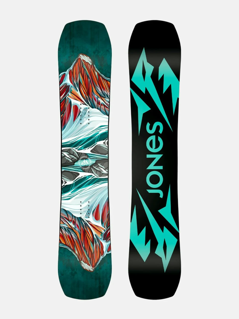 Сноуборд Jones Snowboards Twin Sister Wmn (black/mint)