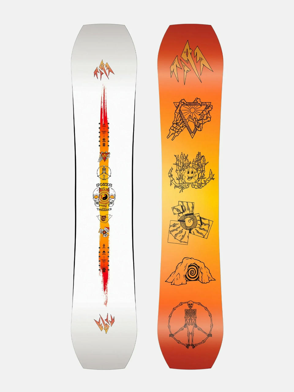 Мъжка Сноуборд Jones Snowboards Tweaker (orange/yellow)