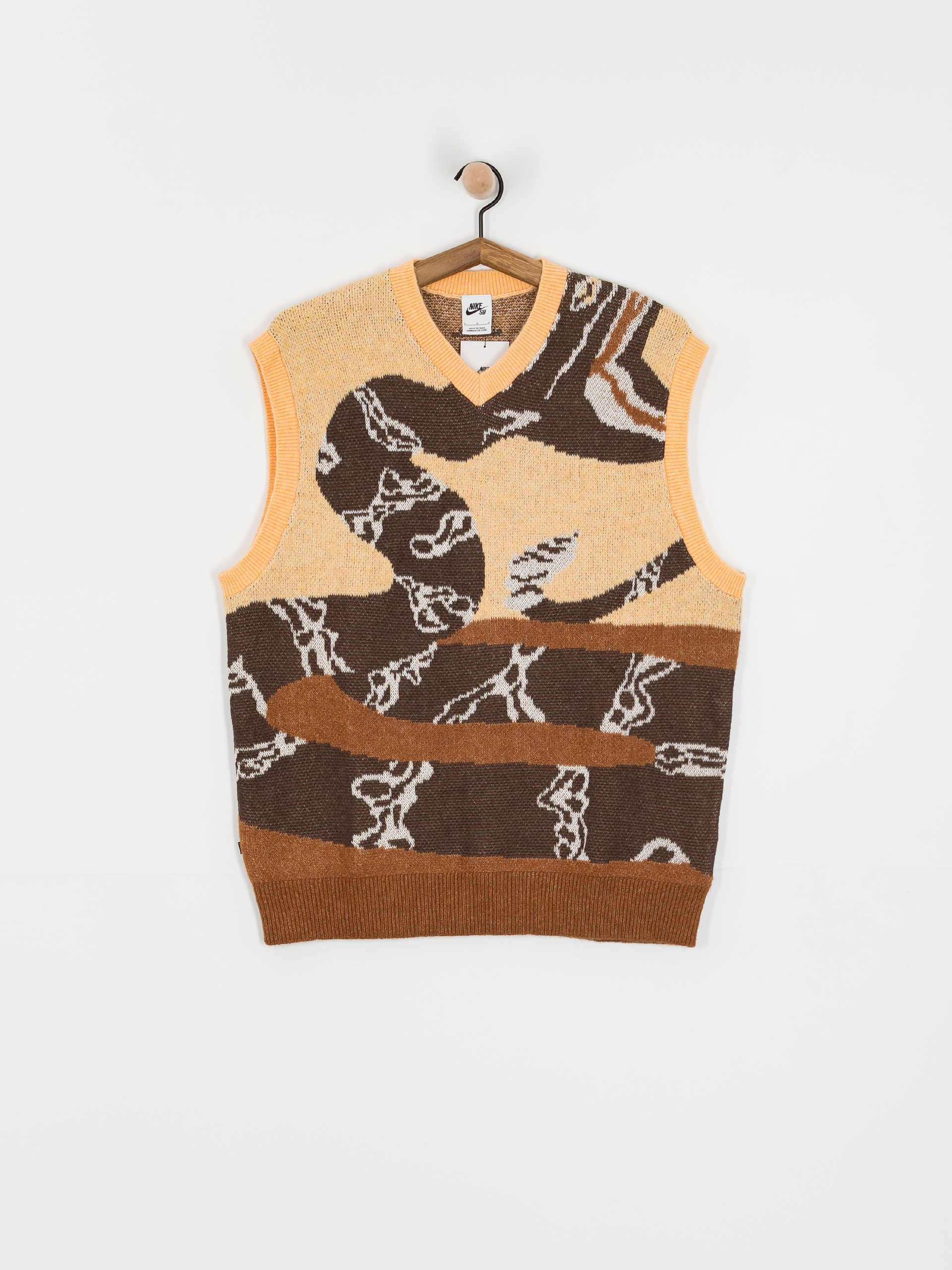 Елек Nike SB SL Sweater Snake (celestial gold/lt british tan)