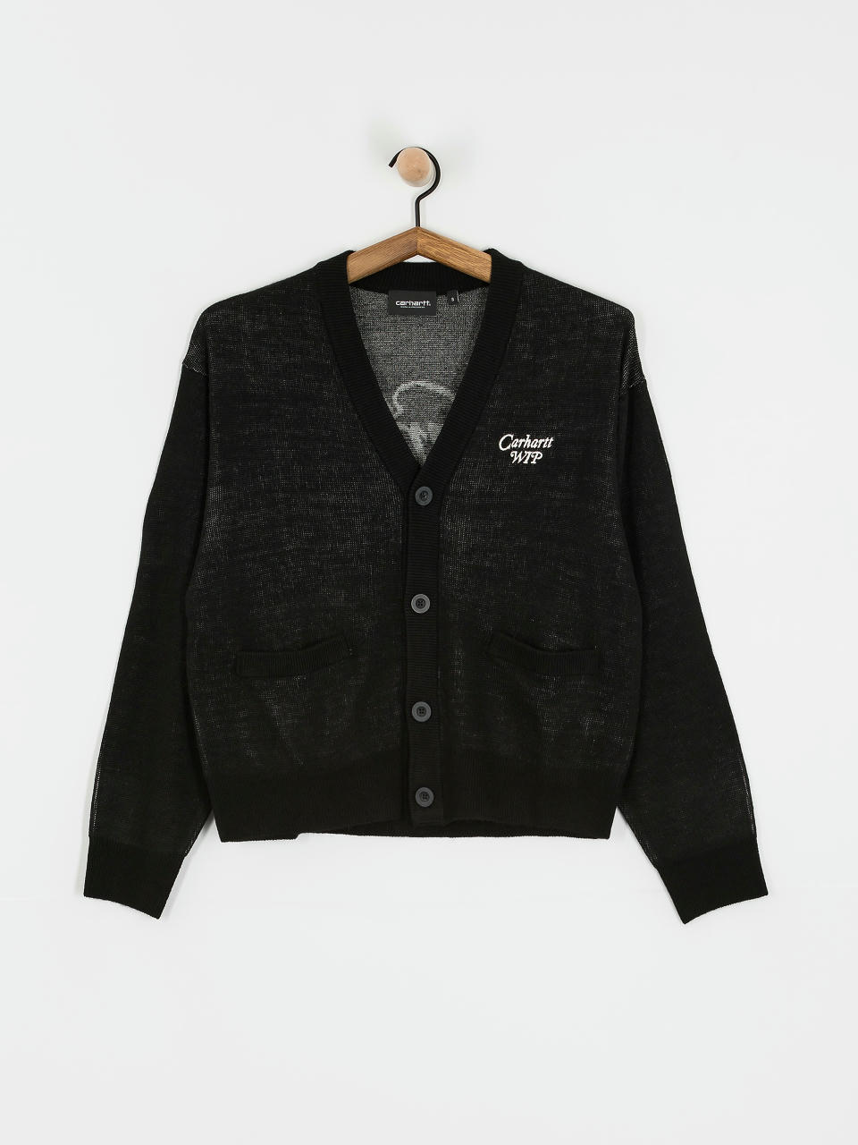 Пуловер Carhartt WIP Harttbreaker Cardigan Wmn (black/wax)