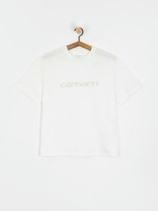 Тениска Carhartt WIP Rivet Script Wmn (white/silver)