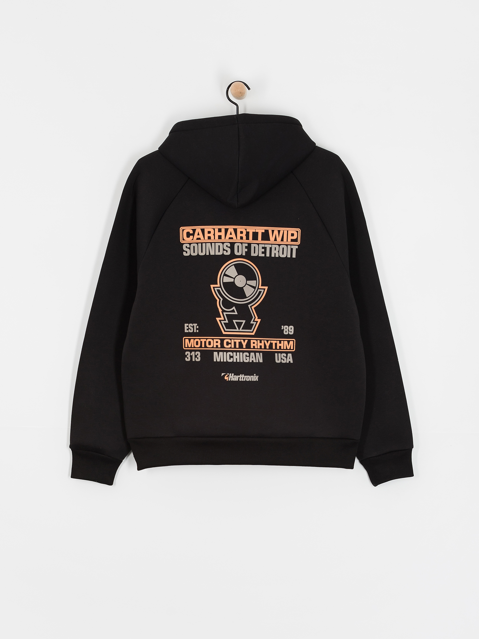 Яке Carhartt WIP Harttronix Car Lux (black/grey heather)
