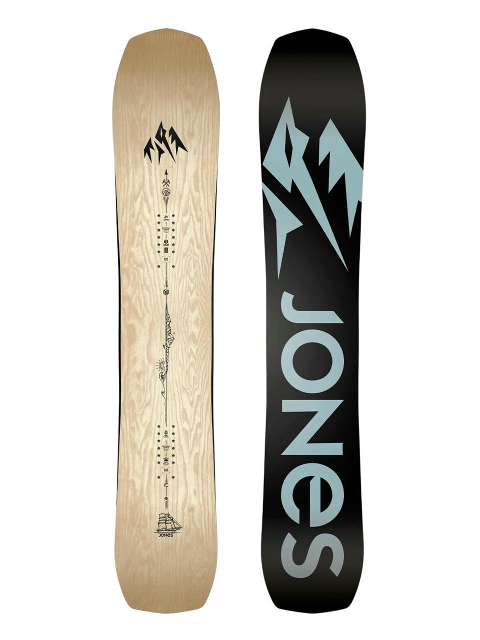 Мъжка Сноуборд Jones Snowboards Flagship (black/blue)