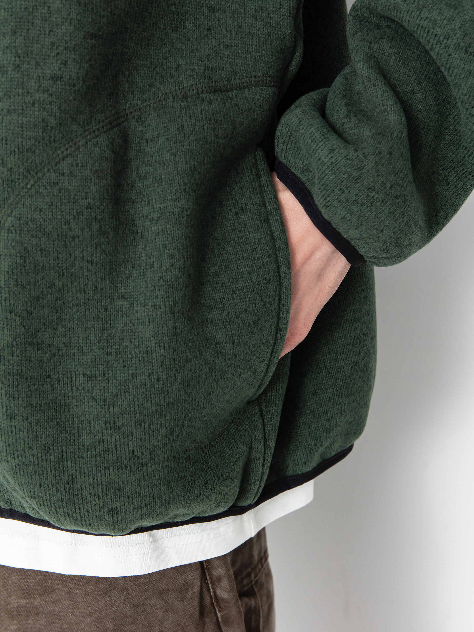 Мъжки Поларени суитшърт Element Sahtu Zip (deep forest)