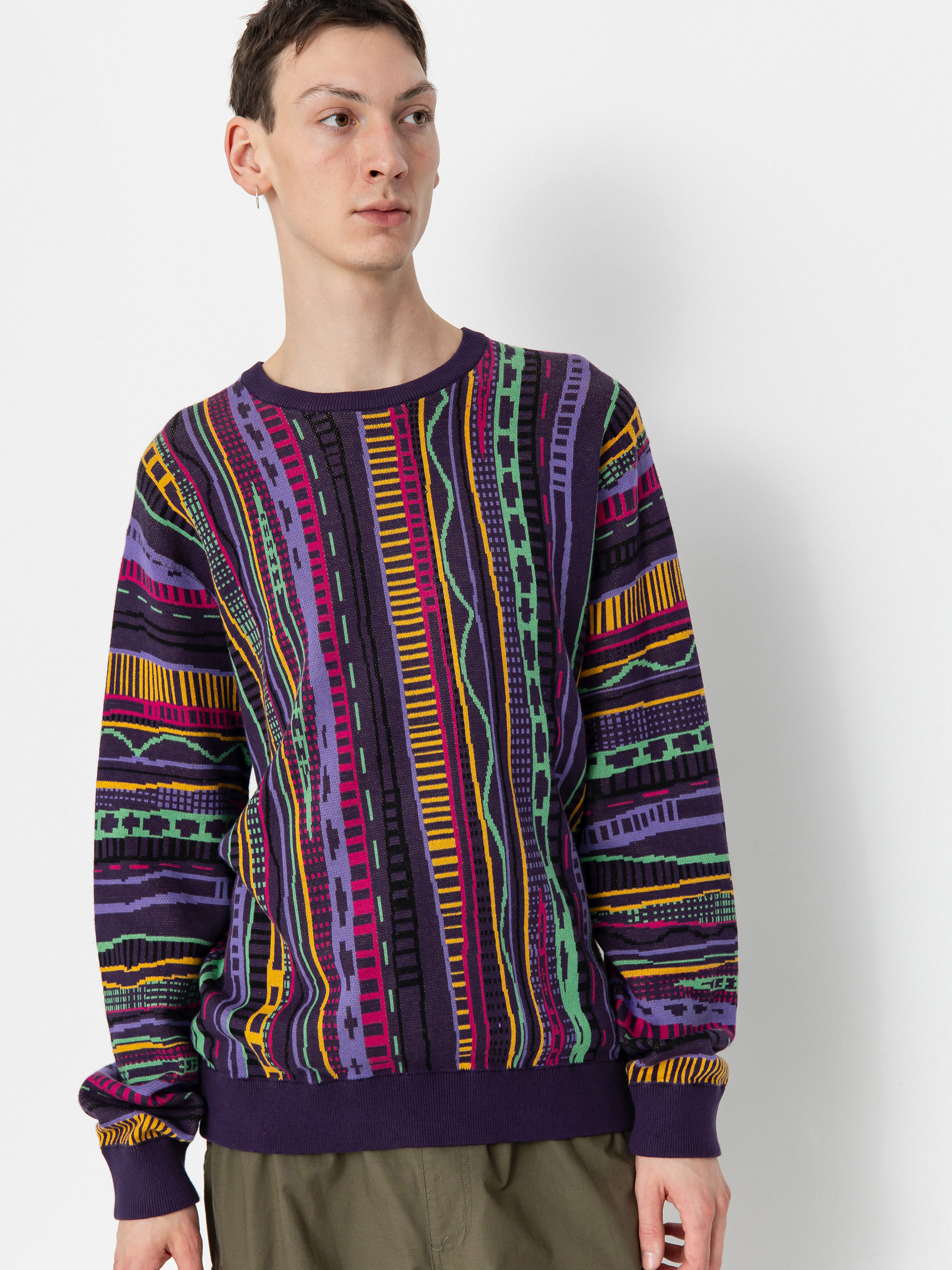 u041fu0443u043bu043eu0432u0435u0440 Iriedaily Theodore Knit (deep purple)