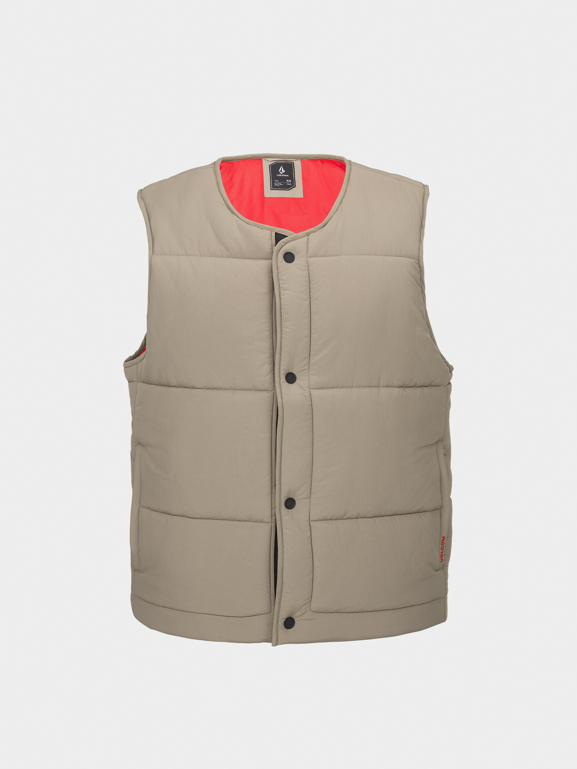 Елек Volcom Layered Up Vest (chestnut brown)