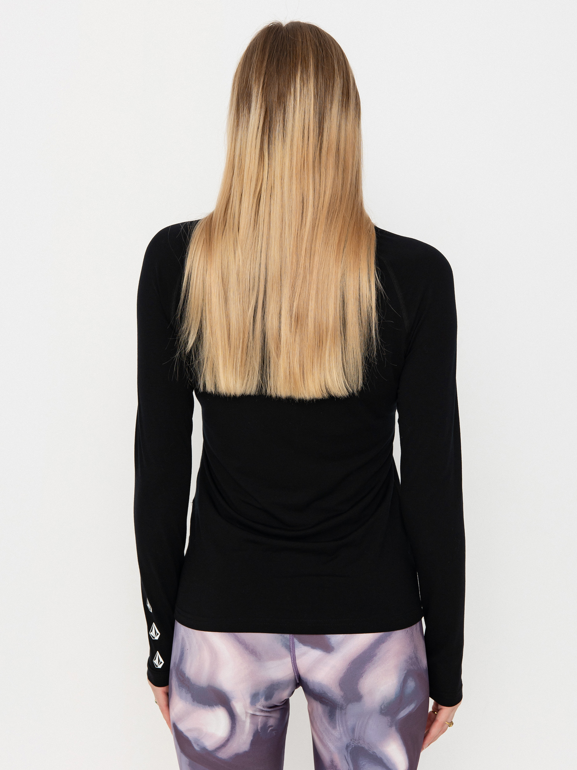 Дамски Блуза Volcom Merino Blend Crew (black)