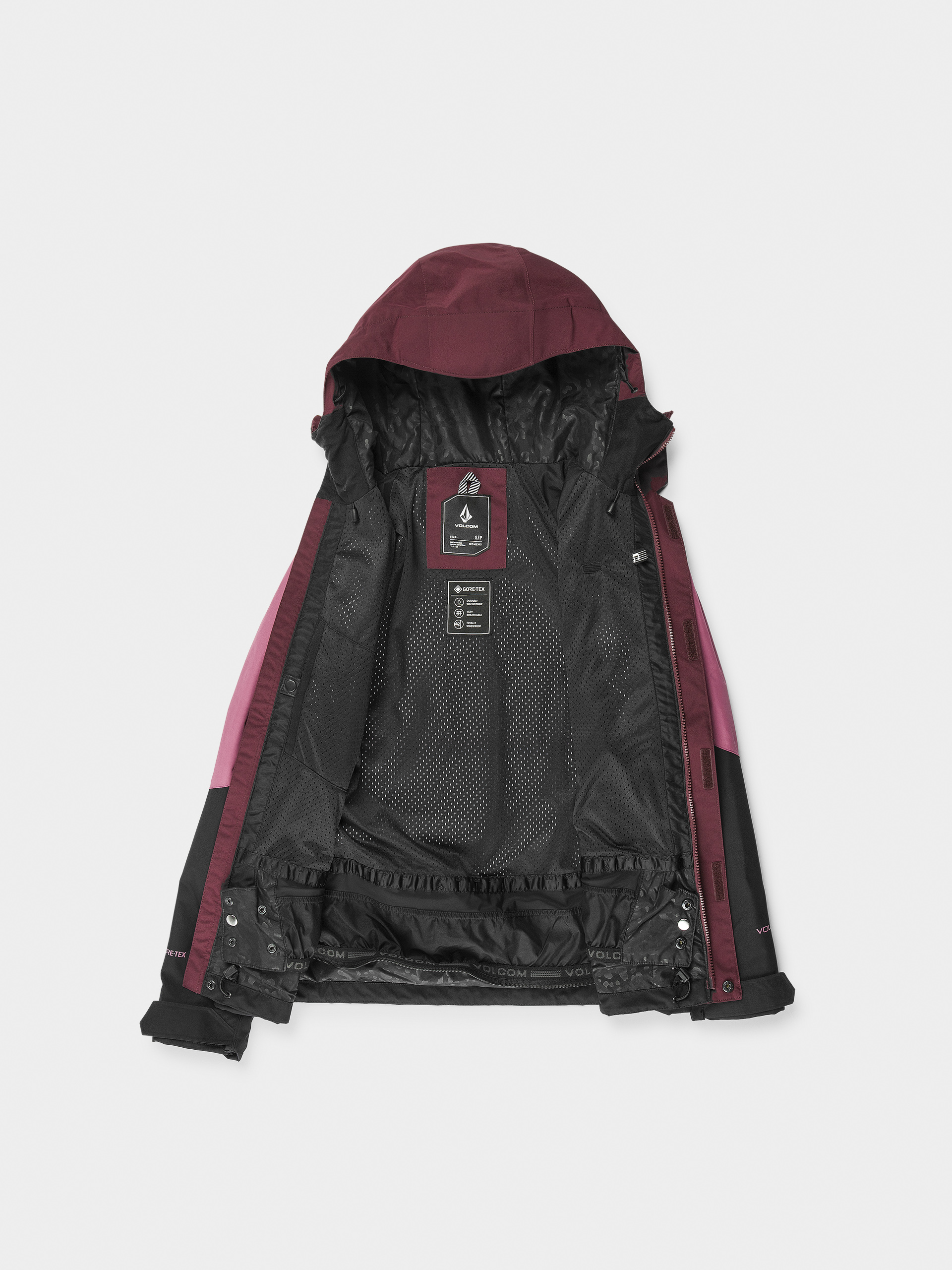 Дамска Сноуборд яке Volcom V.Co Aris Gore Tex (burgundy)