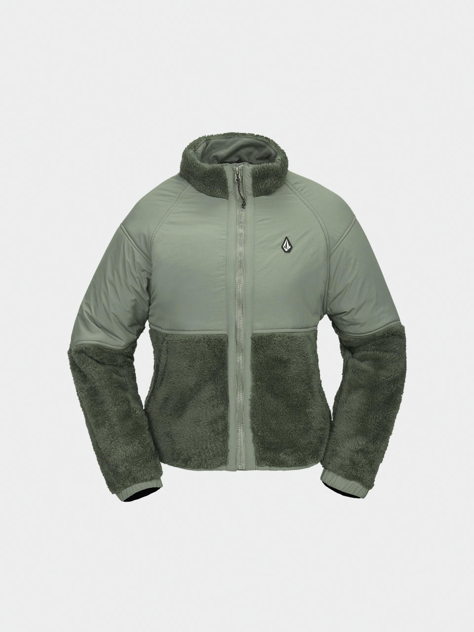 Дамска Сноуборд яке Volcom Daphne Full Zip (lichen green)