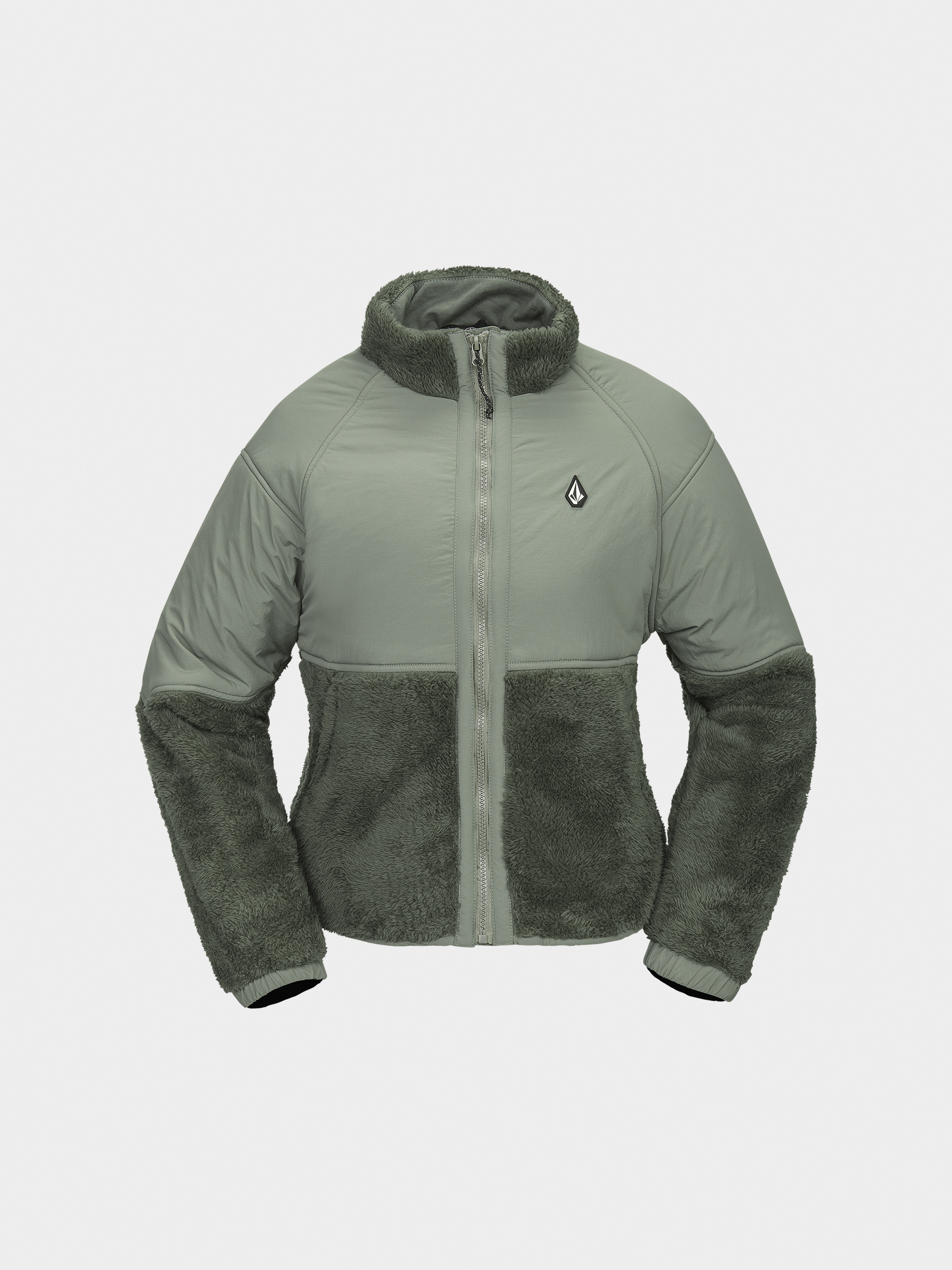 Сноуборд яке Volcom Daphne Full Zip Wmn (lichen green)