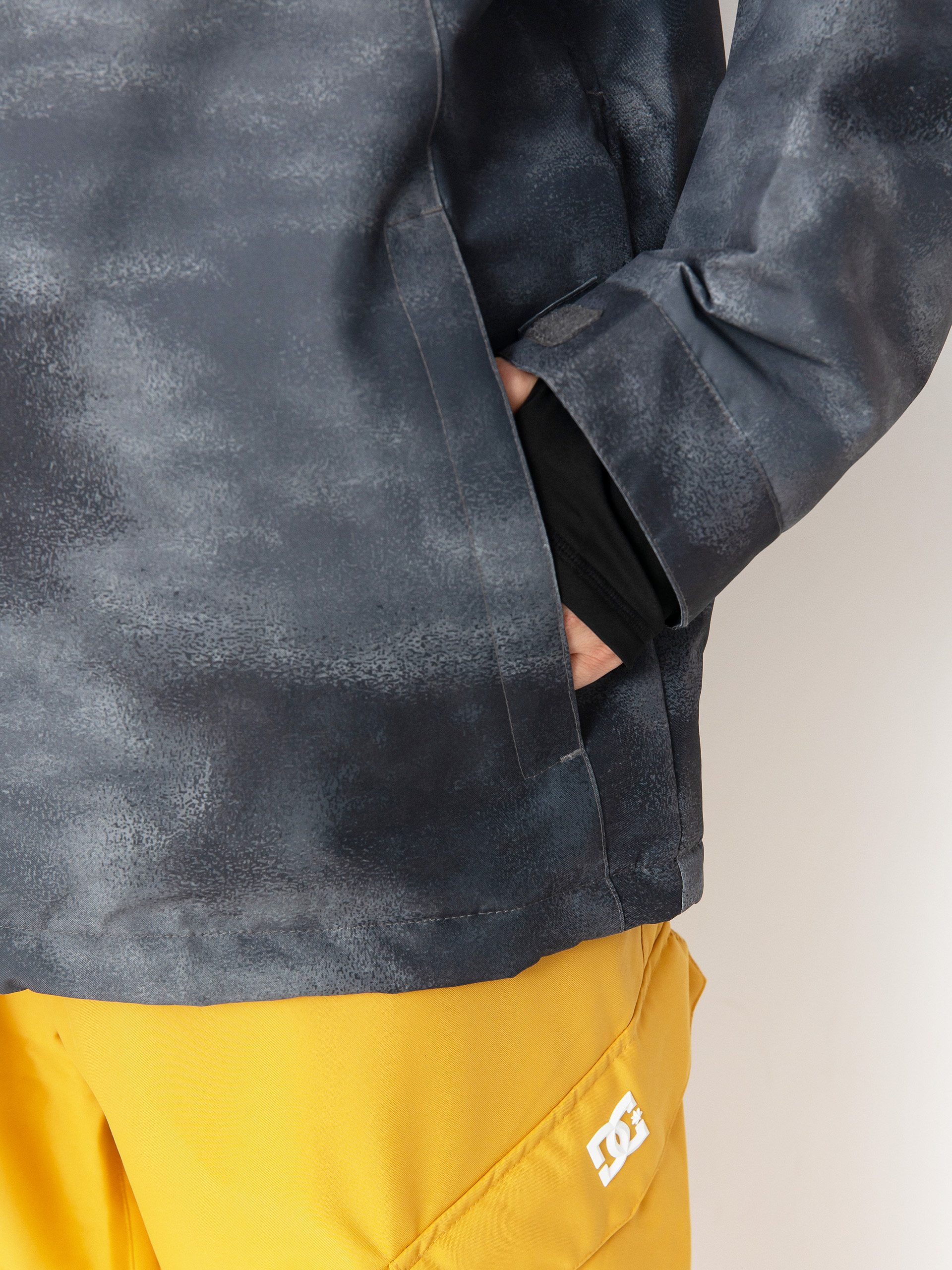 Мъжки Сноуборд яке DC Basis Print (overspray)