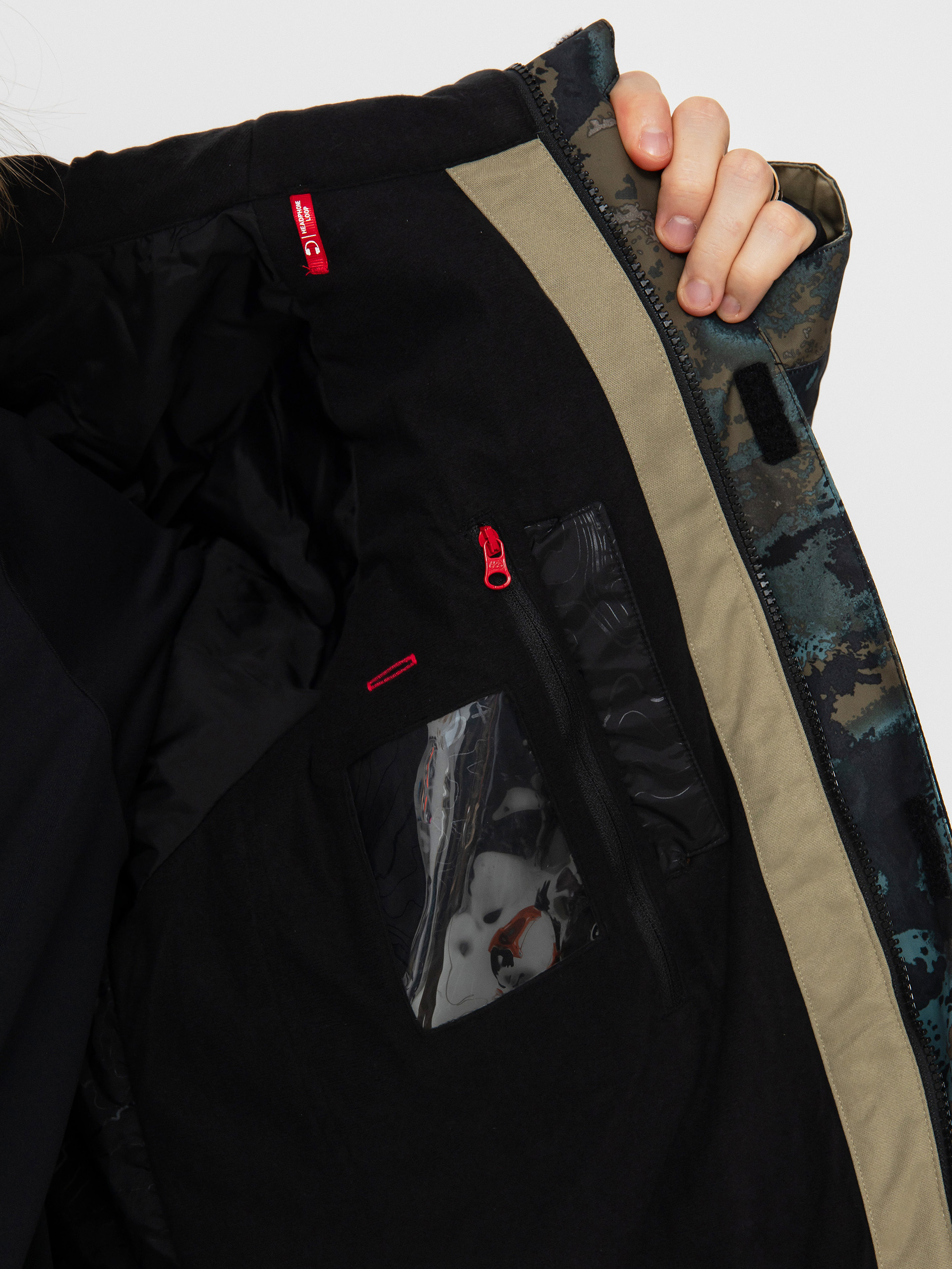 Мъжки Сноуборд яке 686 Geo Insulated (cypress green hemisphere colorblock)