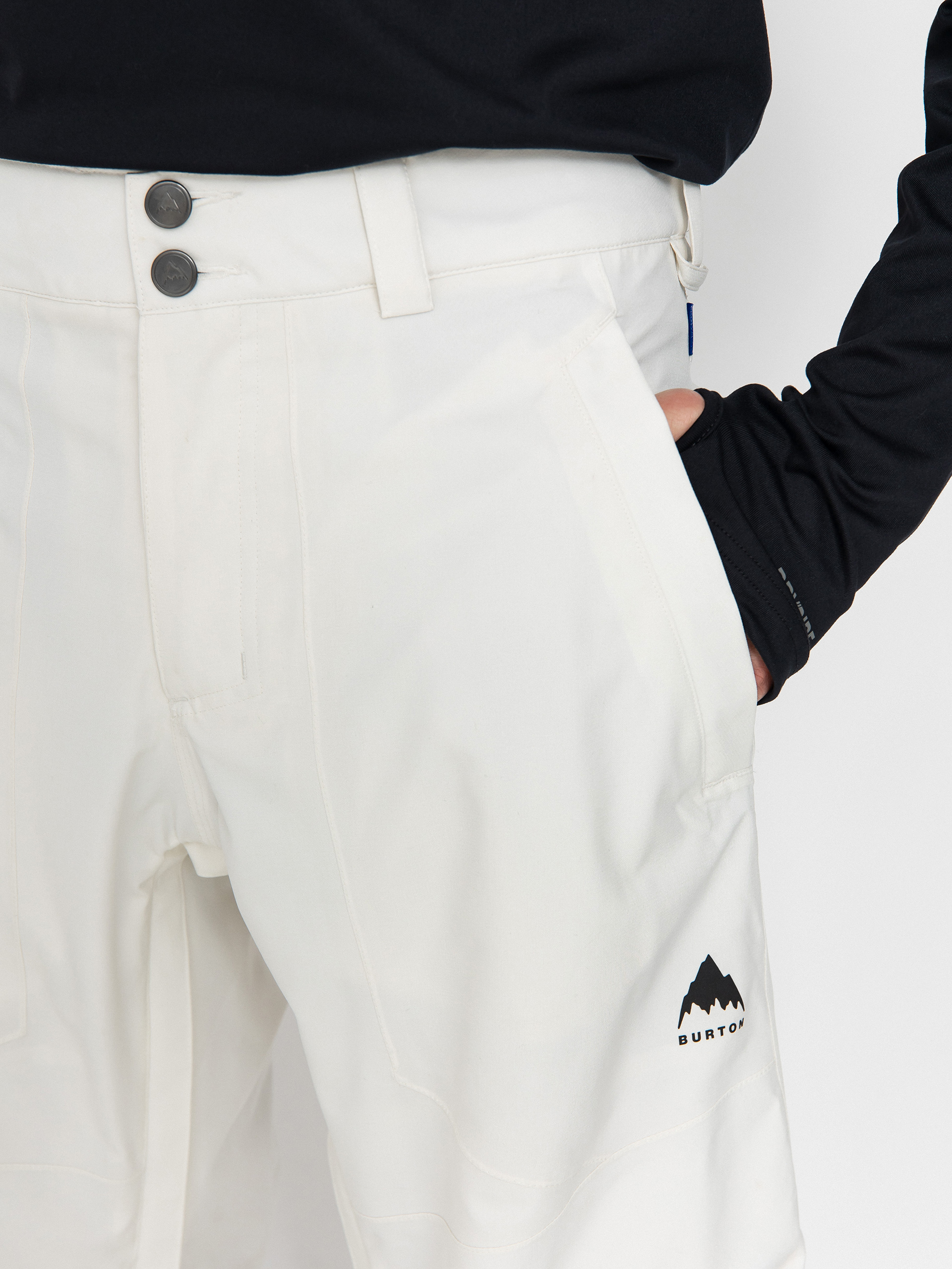 Мъжко Сноуборд панталони Burton Melter Plus (stout white)