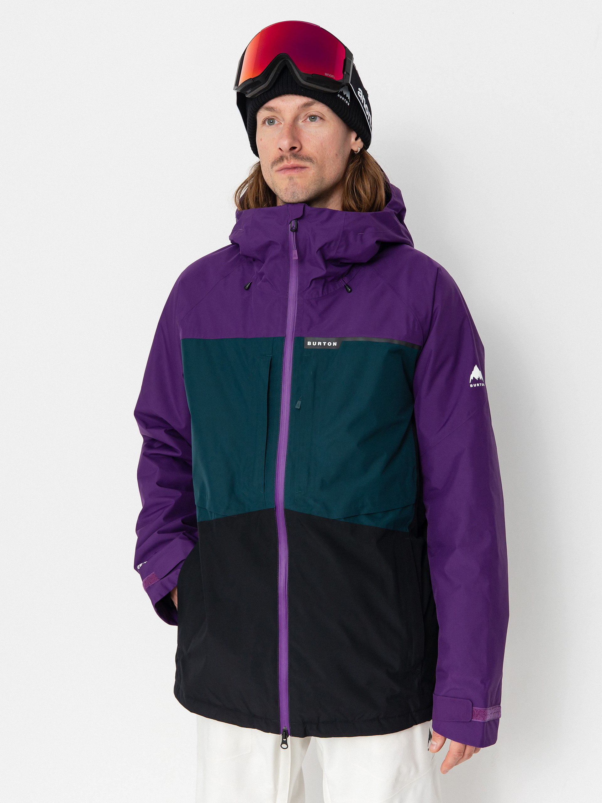 Сноуборд яке Burton Pillowline Gore Tex (impprl/depemd/trublk)