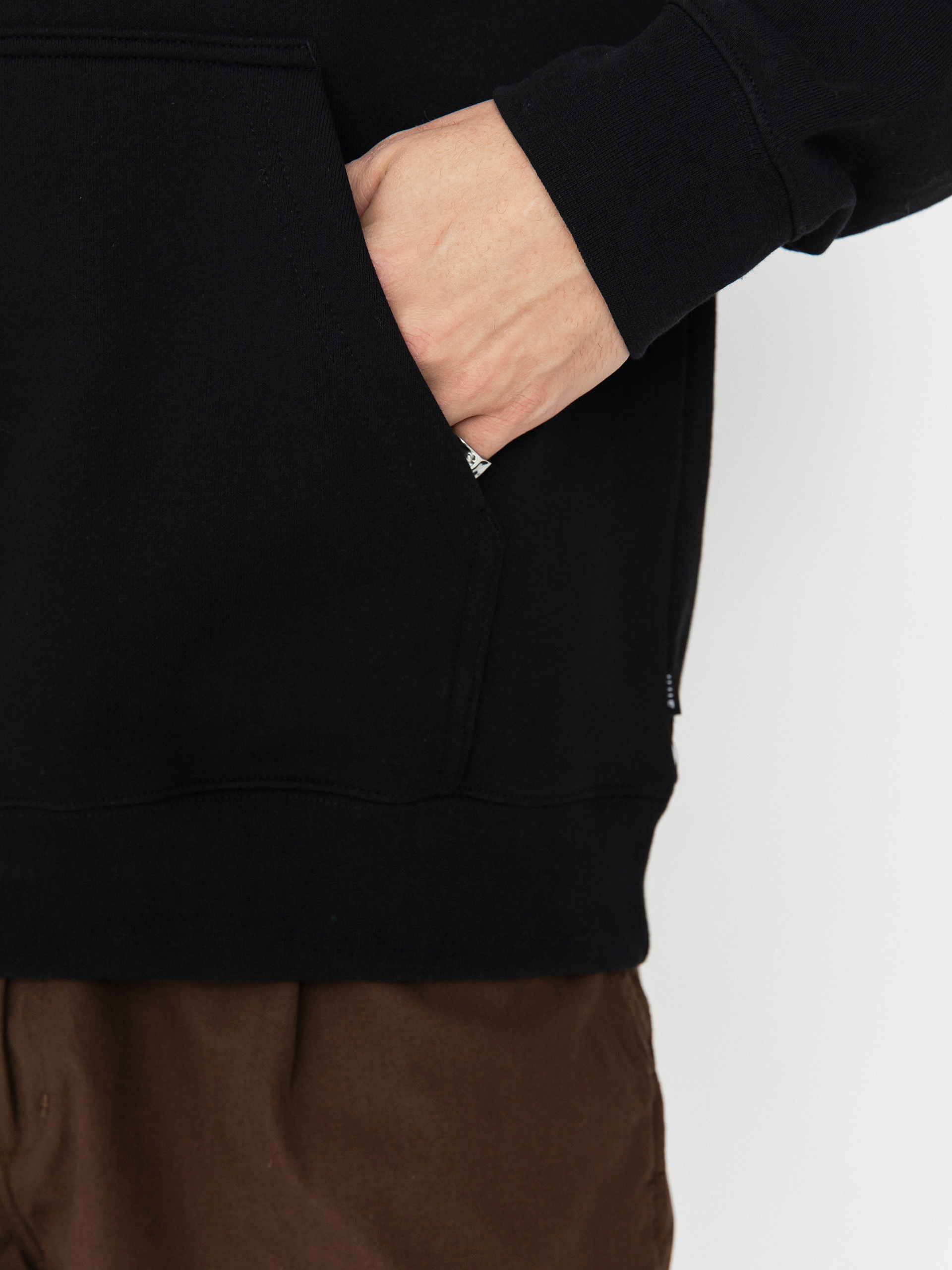 Суитшърт с качулка HUF X Bronze Plantware HD (black)