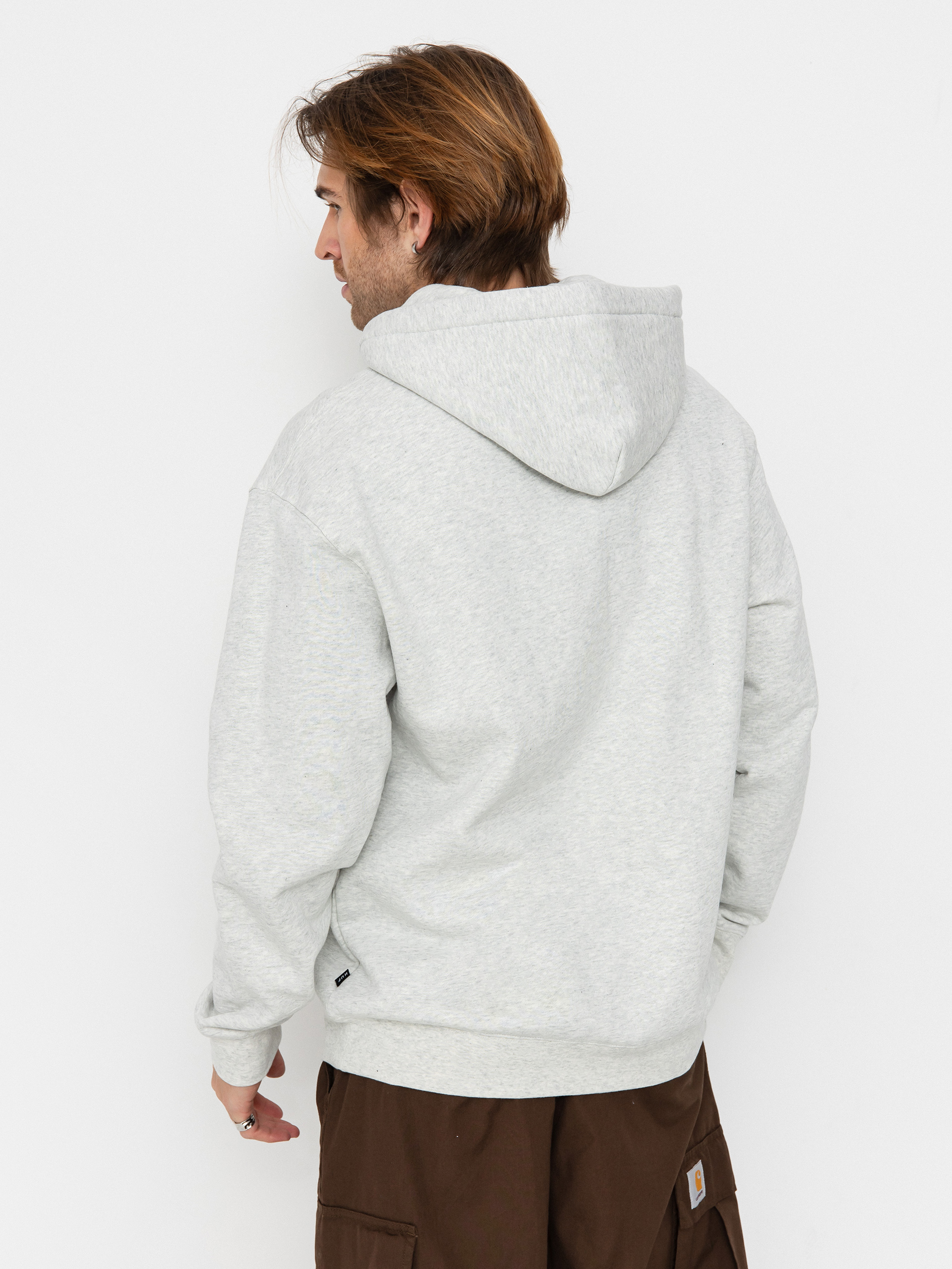 Суитшърт с качулка HUF X Bronze Plantware HD (ash)