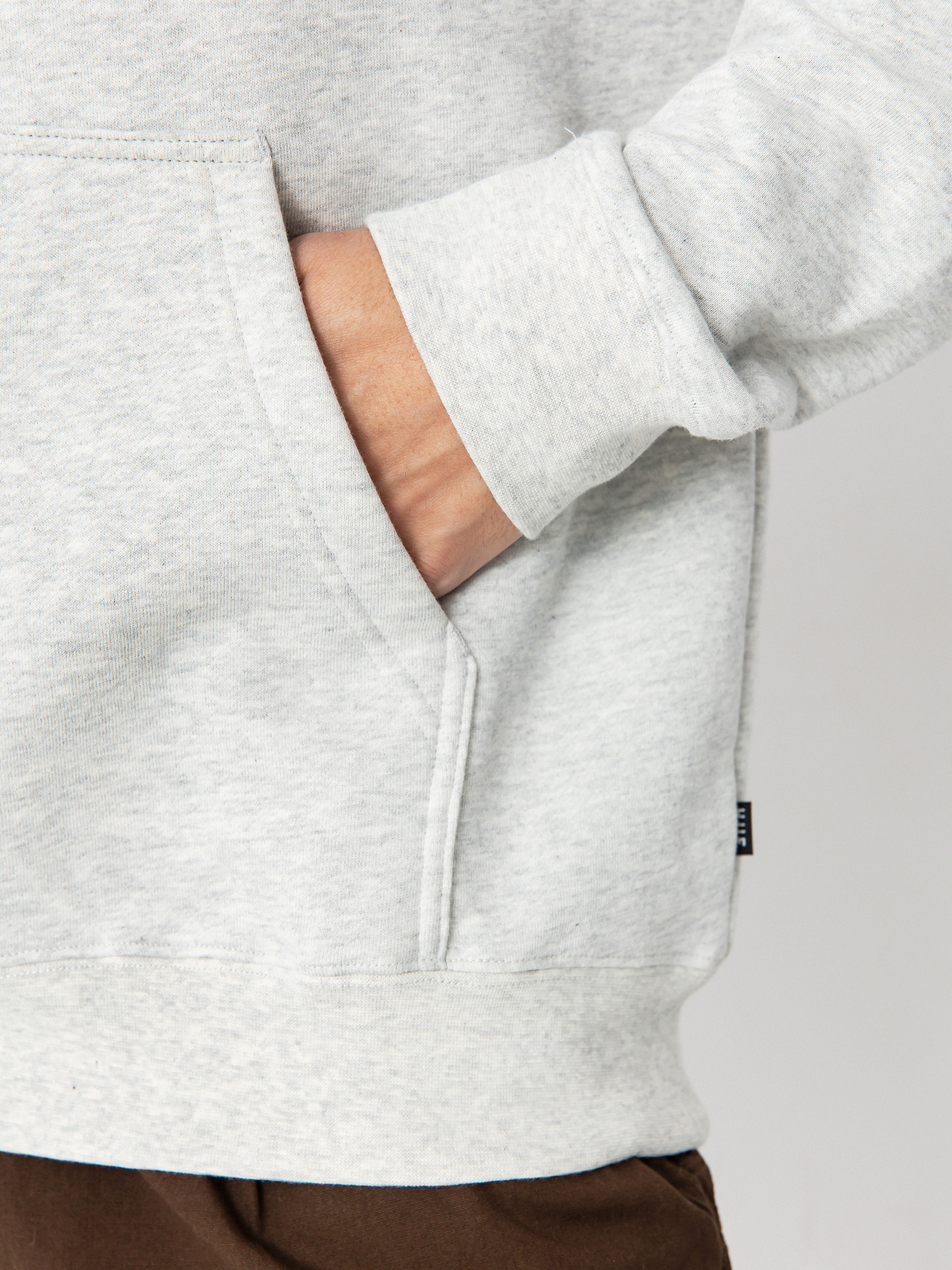 Суитшърт с качулка HUF X Bronze Plantware HD (ash)