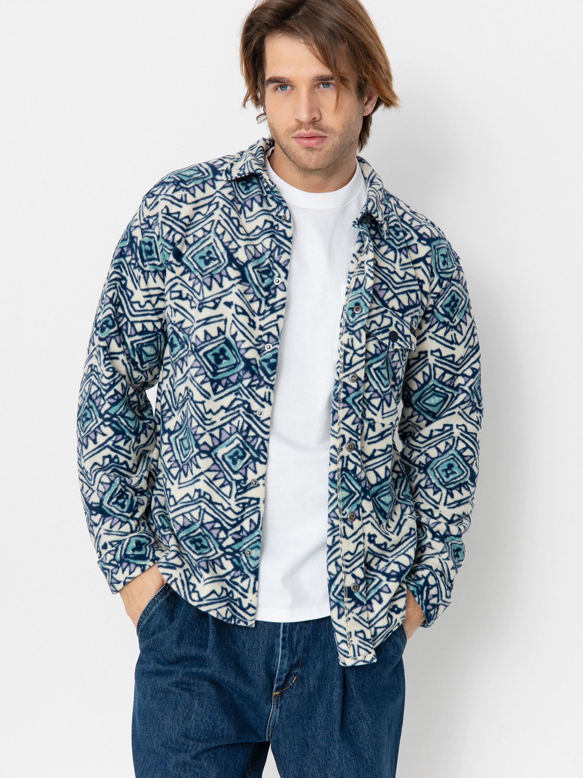 Риза Billabong Furnace Flannel (slate blue)