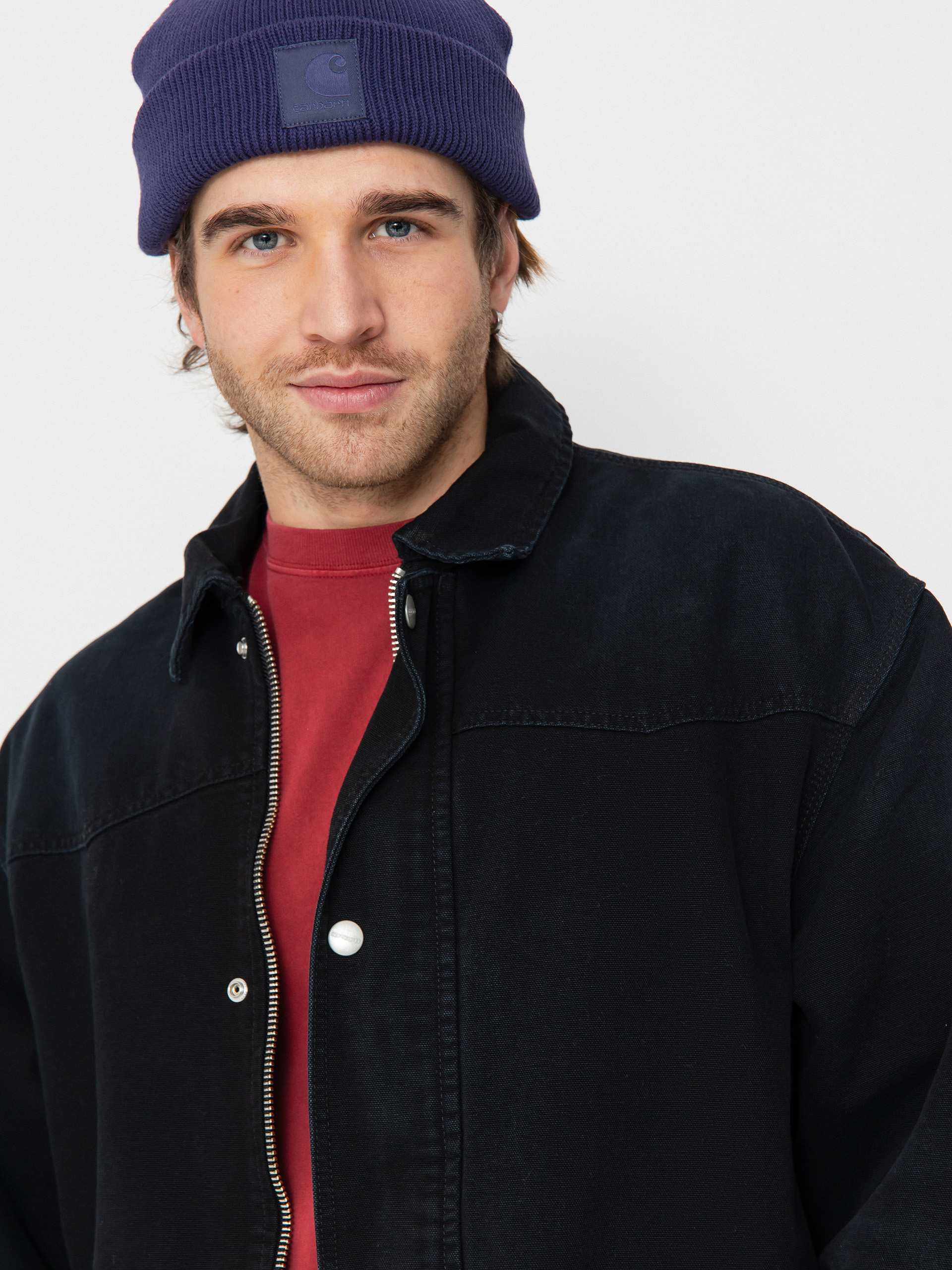 Яке Carhartt WIP OG Santa Fe Coat (black/black)