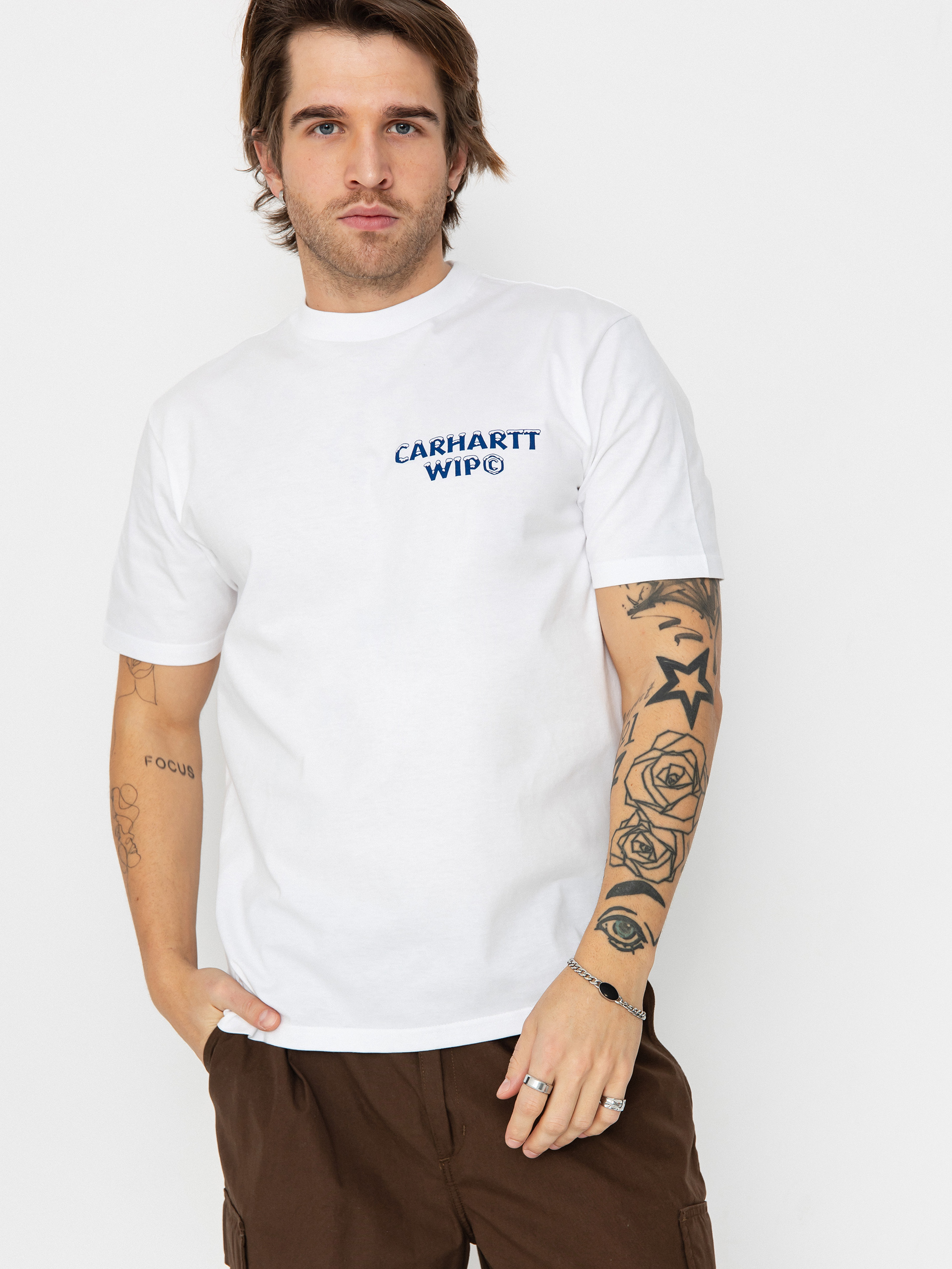 Тениска Carhartt WIP Ice (white)