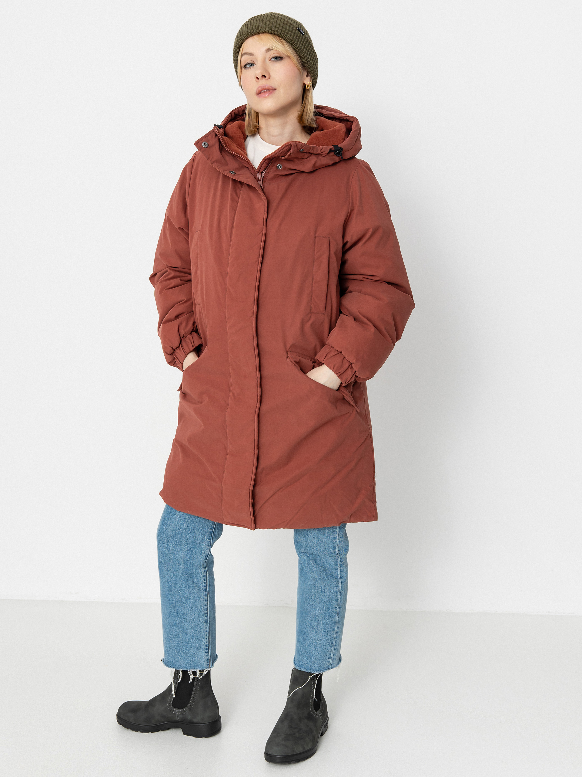 Яке Volcom Sleepi Puff Up Parka Wmn (chestnut brown)