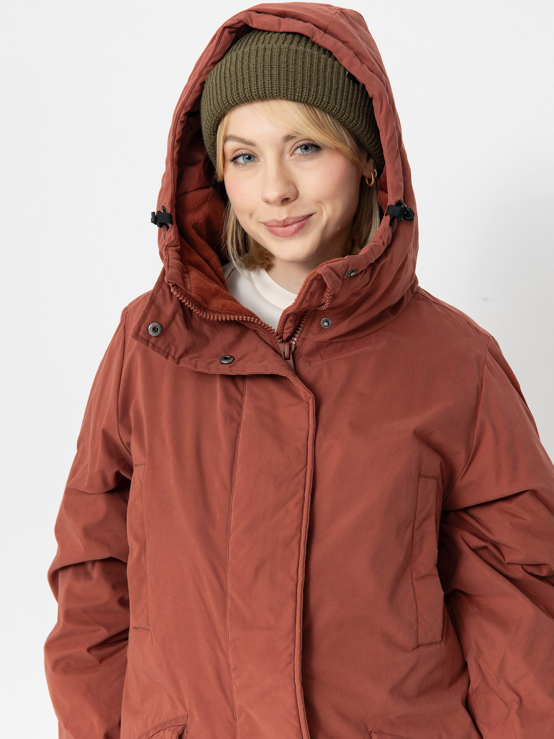Яке Volcom Sleepi Puff Up Parka Wmn (chestnut brown)