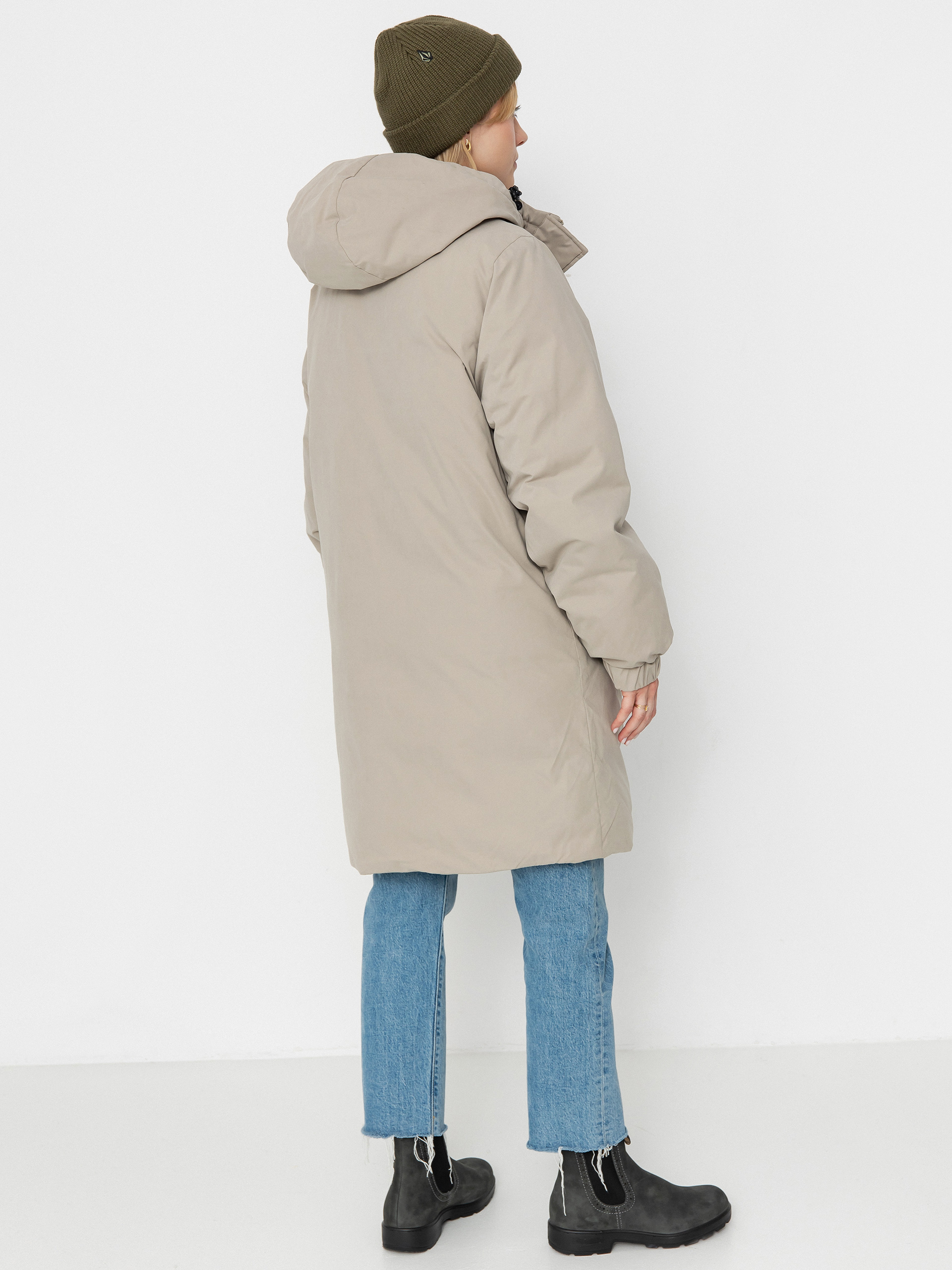 Яке Volcom Sleepi Puff Up Parka Wmn (light khaki)