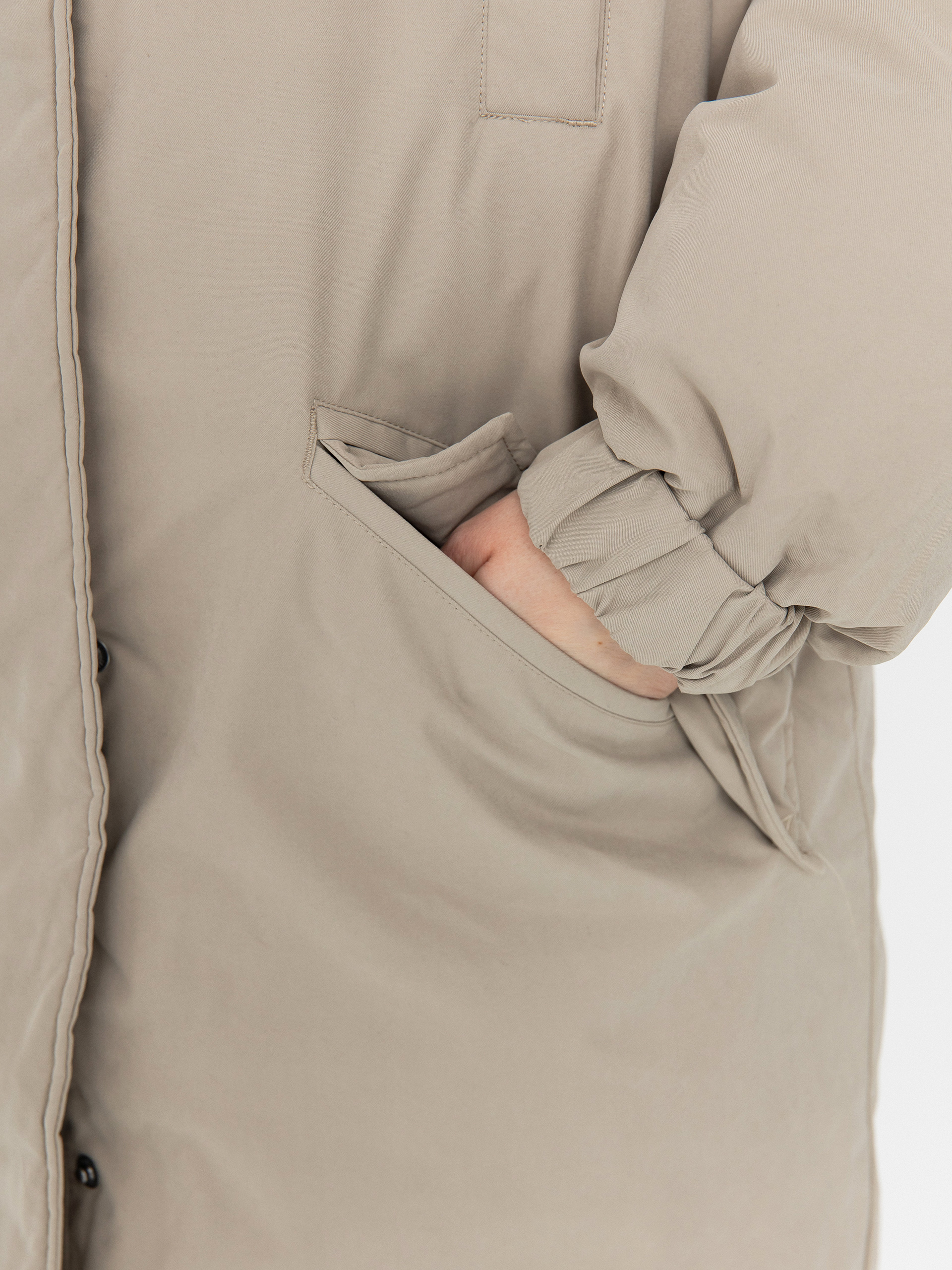 Яке Volcom Sleepi Puff Up Parka Wmn (light khaki)