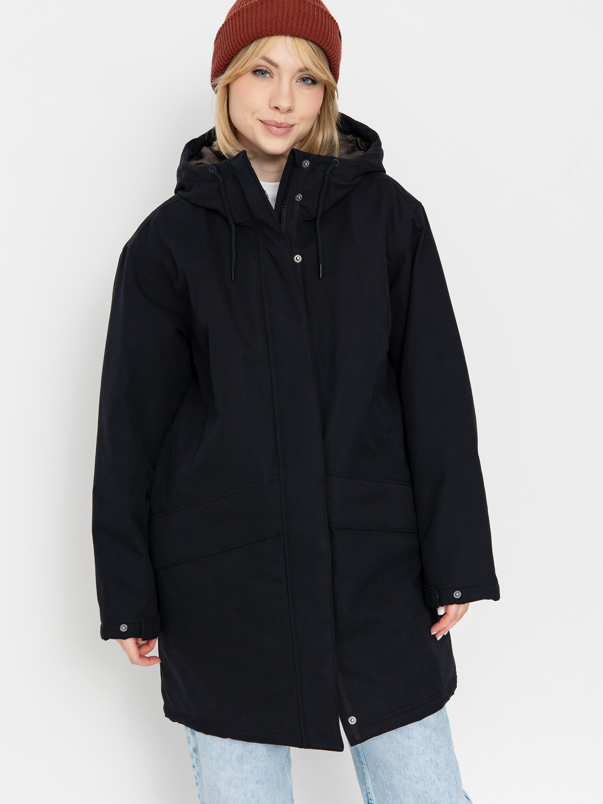 Яке Volcom Somestone 10K Parka Wmn (black)