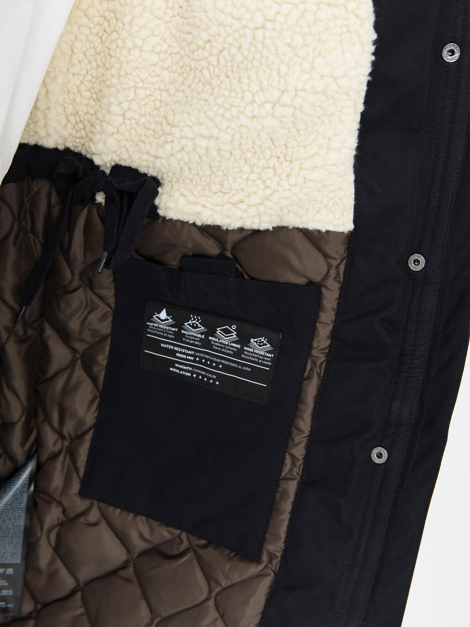 Яке Volcom Somestone 10K Parka Wmn (black)