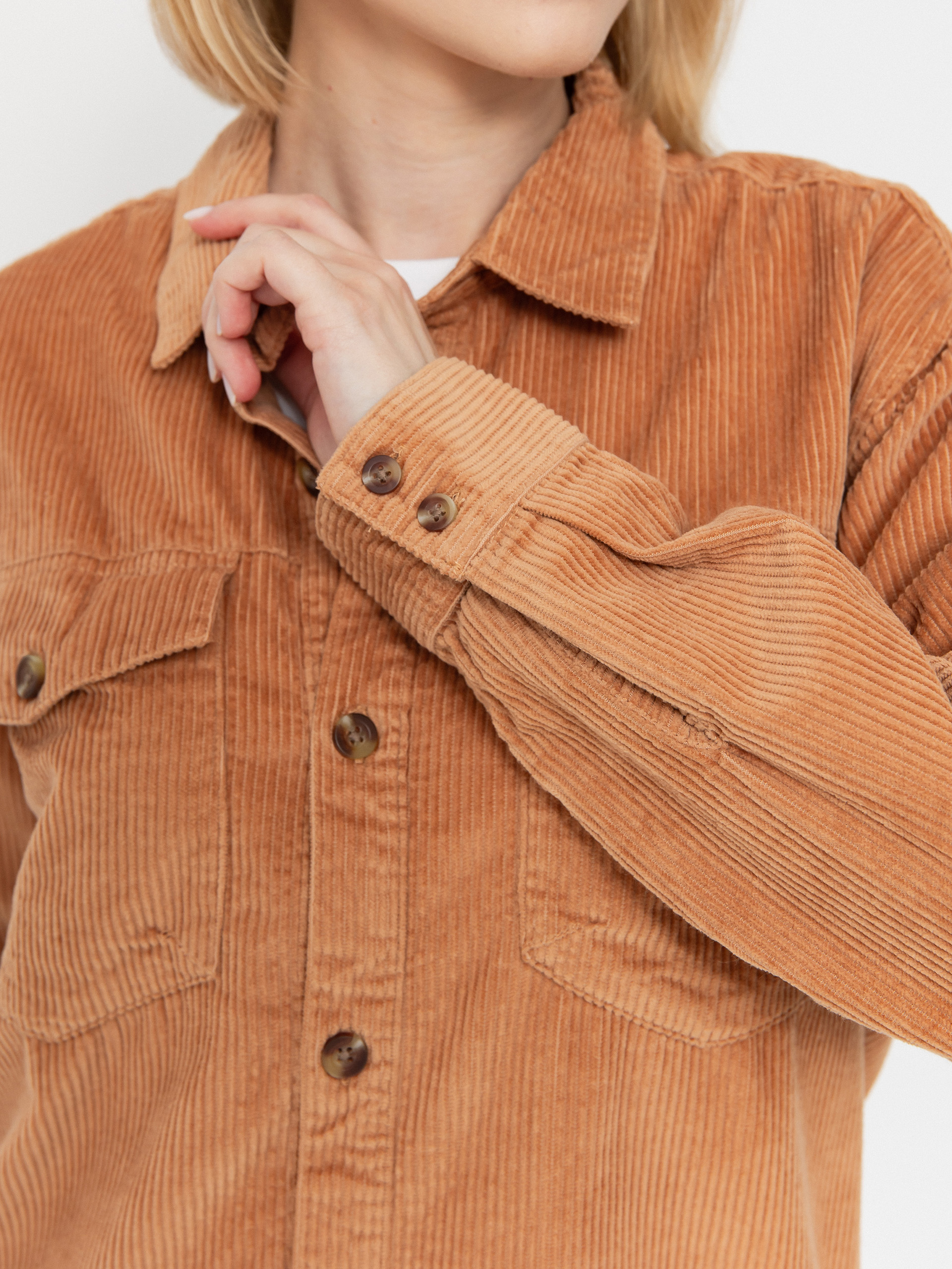 Риза Roxy Let It Go Cord Wmn (camel)