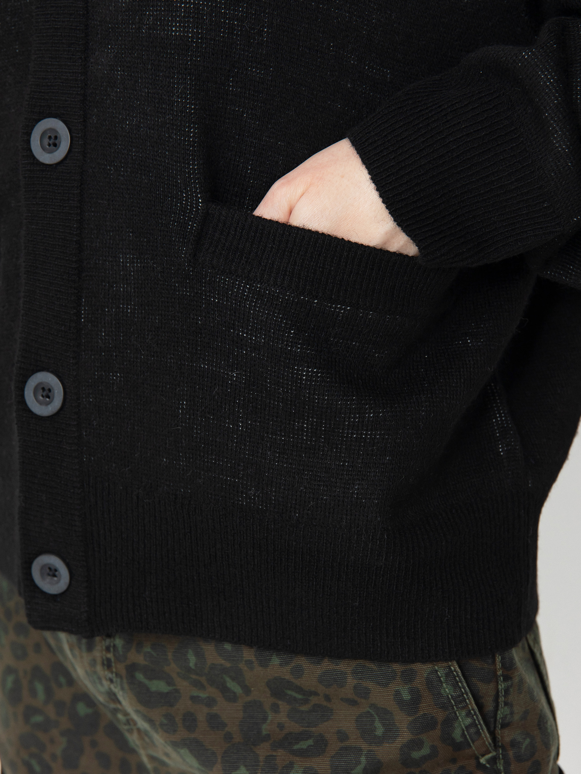 Пуловер Carhartt WIP Harttbreaker Cardigan Wmn (black/wax)