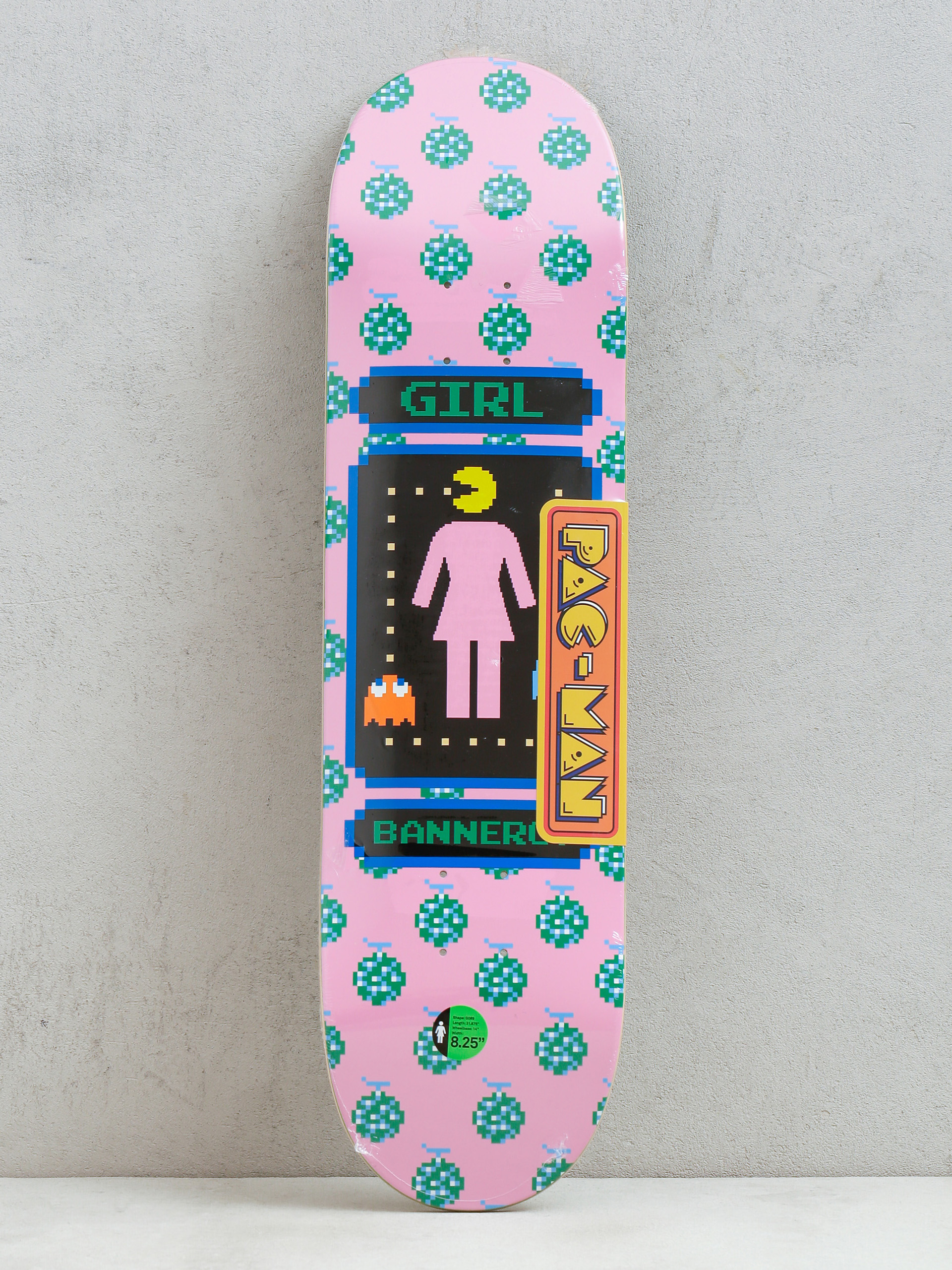 Дъска Girl Skateboard Bannerot Pac Man (pink)